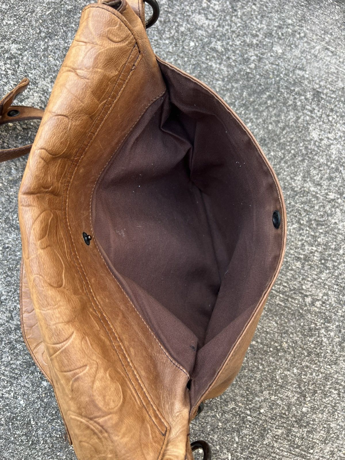 Leather Vintage Solatina Japan Patina Leather Bag Size ONE SIZE - 20 Thumbnail