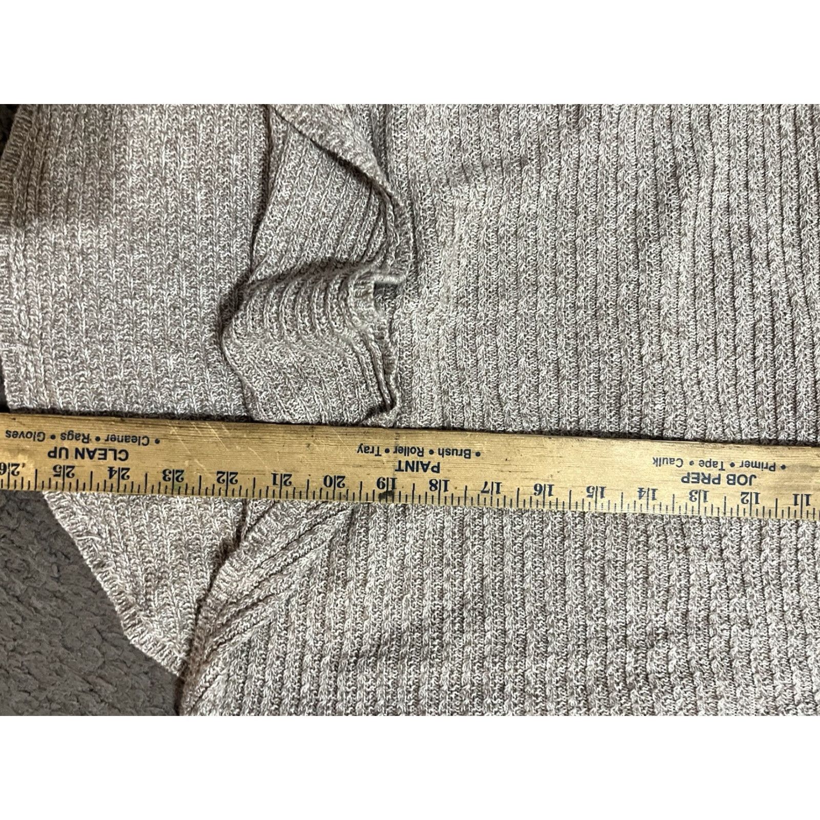 Vintage VINTAGE NYC New York & Company V-Neck Sweater / Pullover / Women / M / Gray / 3/4 Sleeve / Open-Knit / Acrylic Mohair Nylon / Casual Classic Modern Size M / US 6-8 / IT 42-44 - 5 Thumbnail