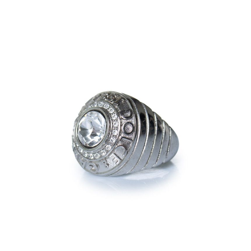 Dolce & Gabbana Dolce & Gabbana, silver 1984 ring with stone Size ONE SIZE - 1 Thumbnail
