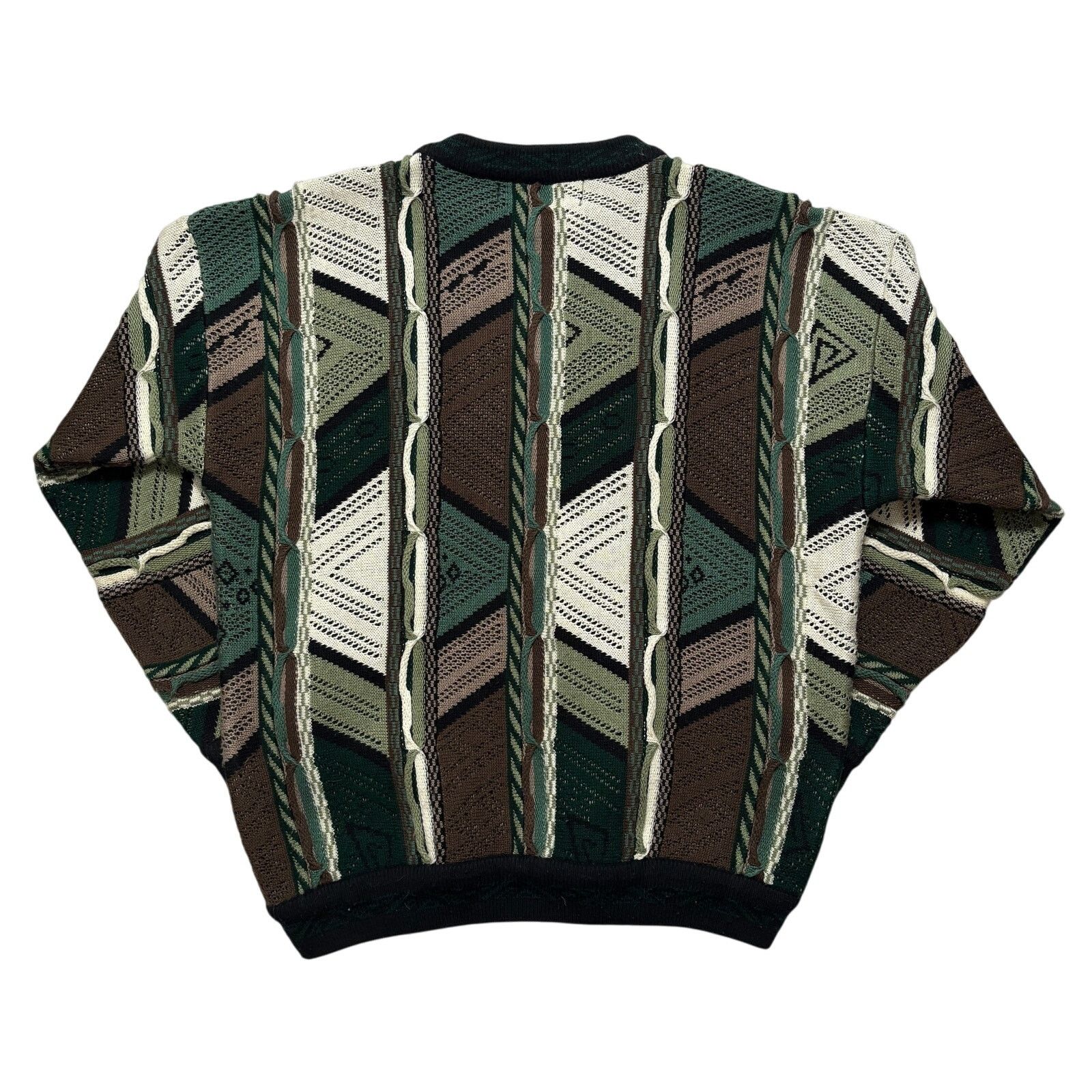 Protege VTG 90s Protege Collection 3D Knit Coogi Pullover Sweater XL Size US XL / EU 56 / 4 - 3 Thumbnail