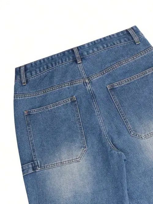 Jean Casual washed denim shorts Size US 34 / EU 50 - 4 Thumbnail