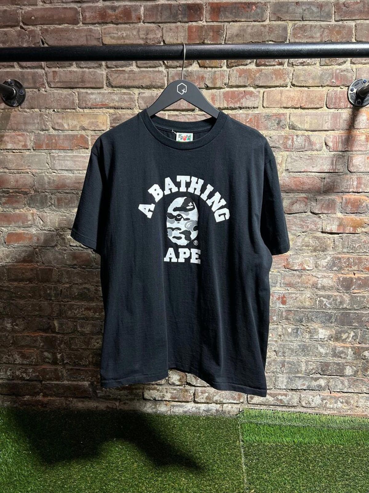 Bape Bape Ape Head Tee Black Sz. L Size ONE SIZE - 1 Thumbnail