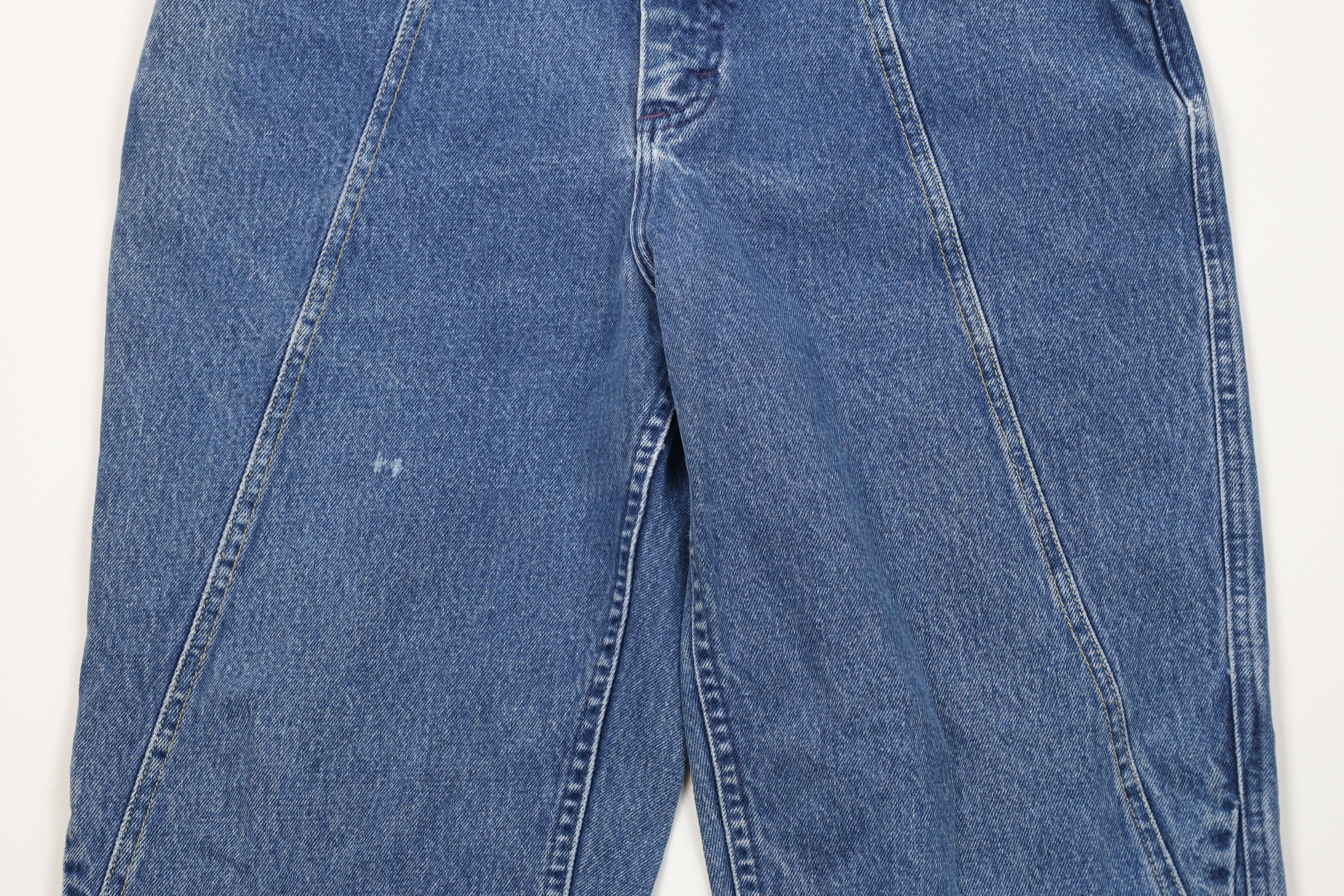 Lee Vintage 80s 90s Lee Relaxed Fit Tapered Leg Jeans Blue USA Size 32" / US 10 / IT 46 - 3 Thumbnail