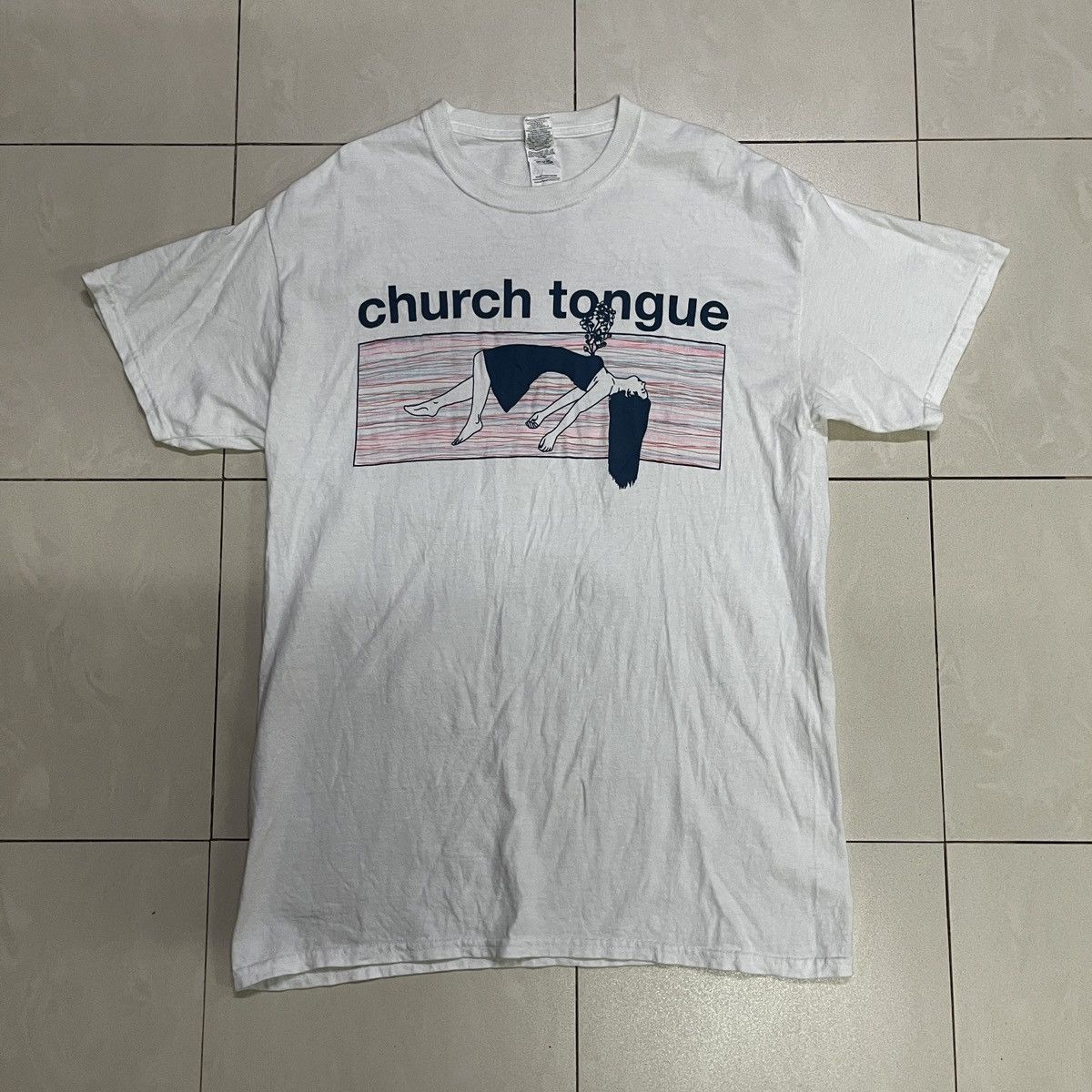 Band Tees Church Tongue Metalcore Band T Shirt Size US S / EU 44-46 / 1 - 1 Thumbnail