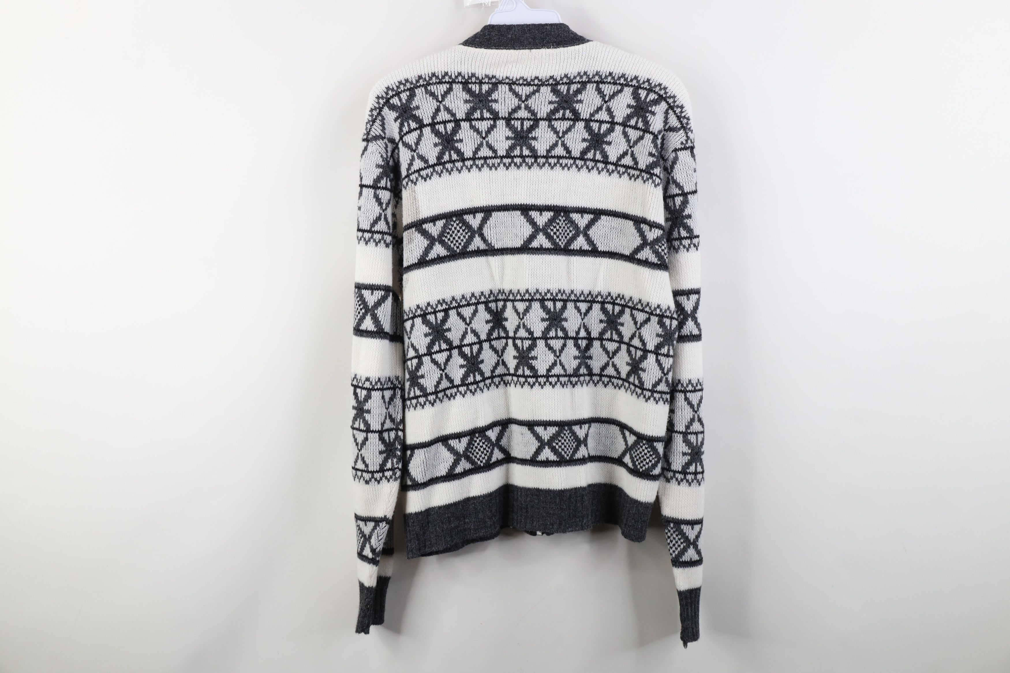 Vintage Vintage 50s Rockabilly Knit Full Zip Cardigan Sweater USA Size US S / EU 44-46 / 1 - 12 Thumbnail