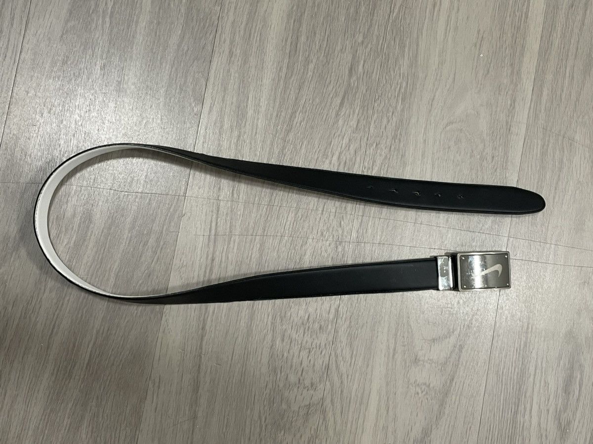 Nike Nike Golf Black Leather Belt Size 36 Size 36 - 5 Thumbnail