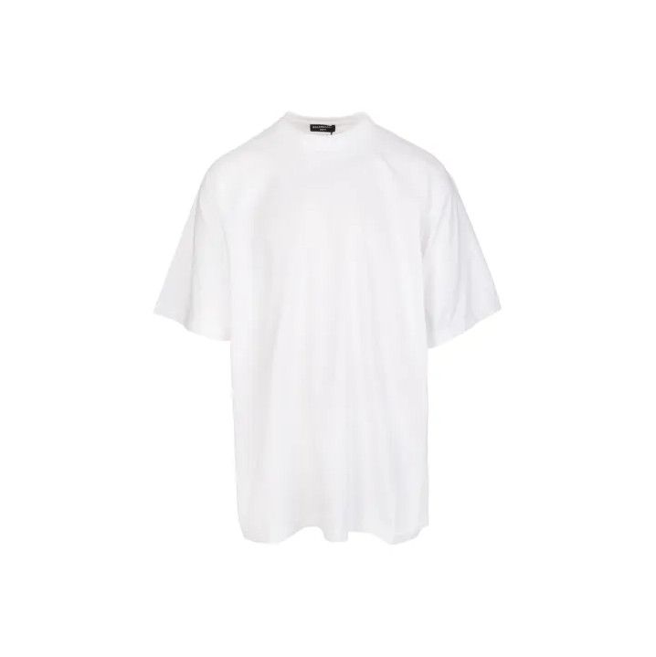 Balenciaga Balenciaga Logo White Short Sleeve T-Shirt Size US XS / EU 42 / 0 - 1 Thumbnail