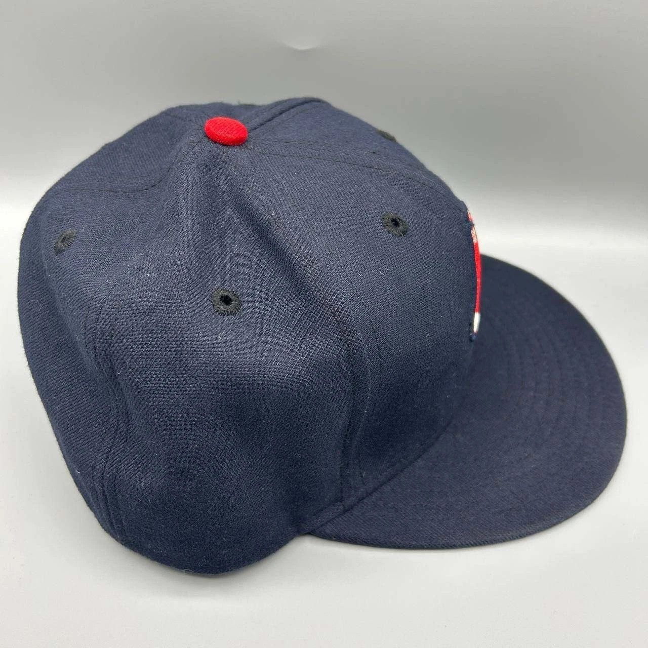 New Era Boston Red Sox Hat Men 7 Embroidered 59Fifty New Era Fitted Size ONE SIZE - 2 Thumbnail