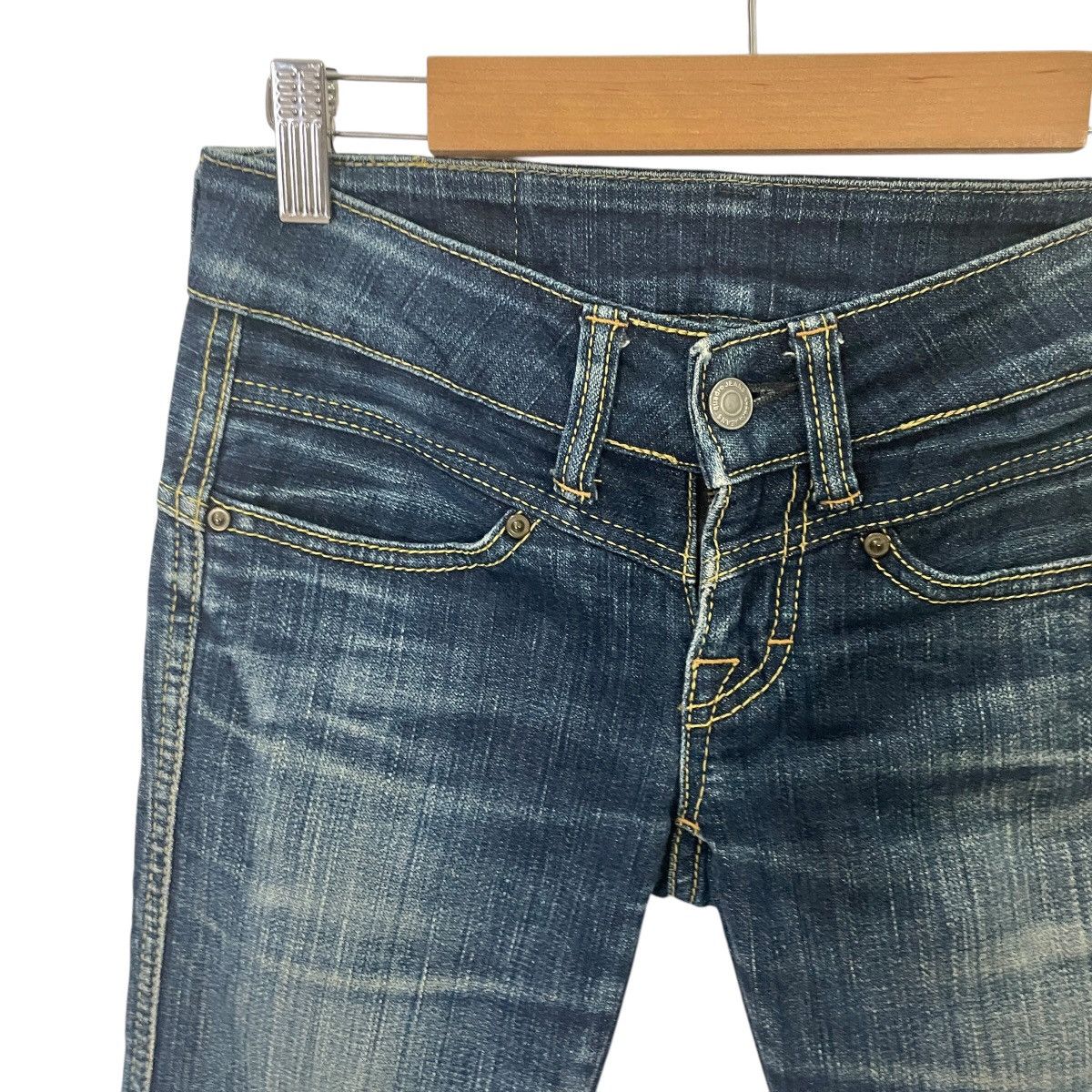 Japanese Brand Vintage Medio Quadro Denim Jeans Size 27" / US 4 / IT 40 - 3 Thumbnail