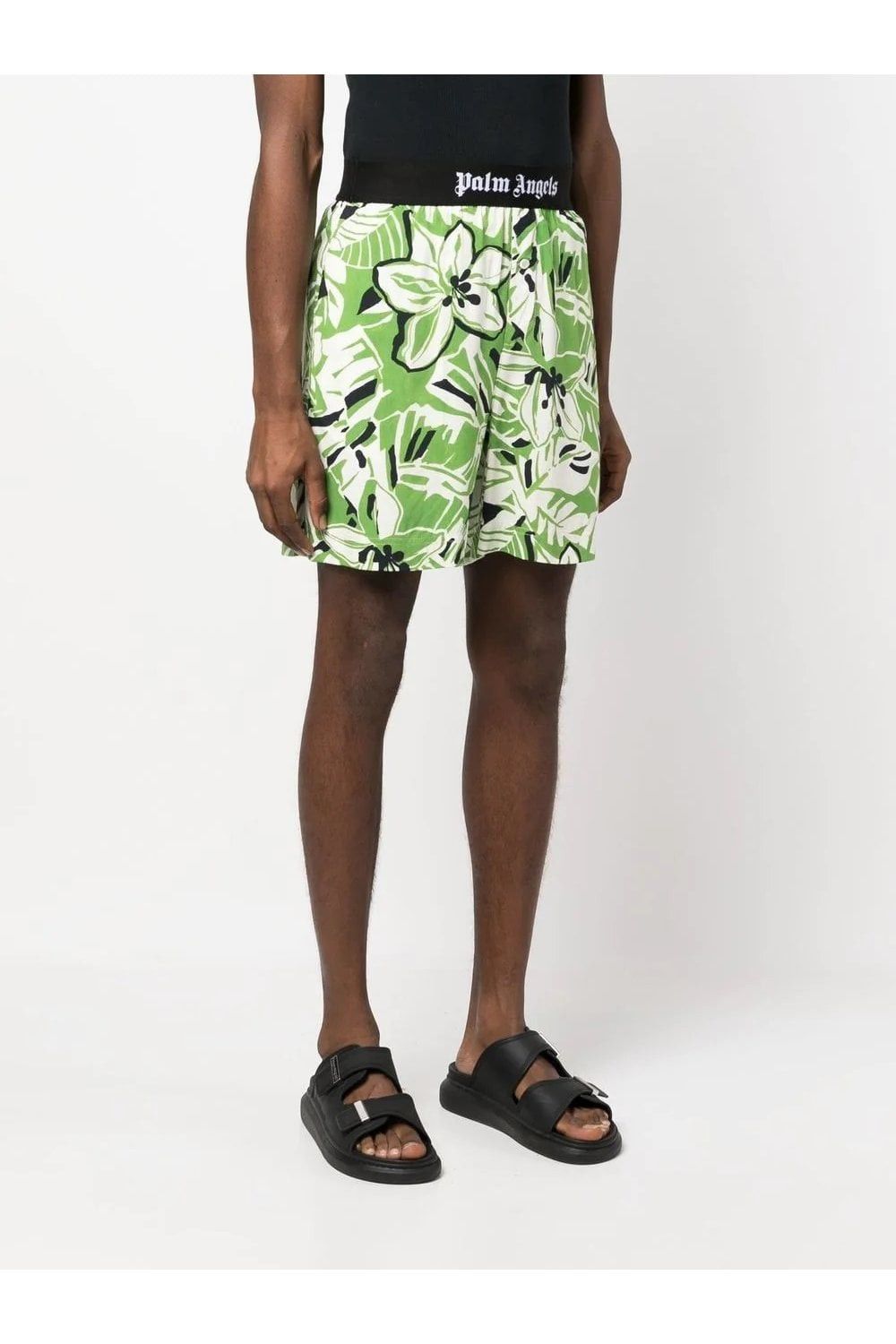 Palm Angels o1y0325 Logo Short in Multicolor Size US 34 / EU 50 - 2 Thumbnail