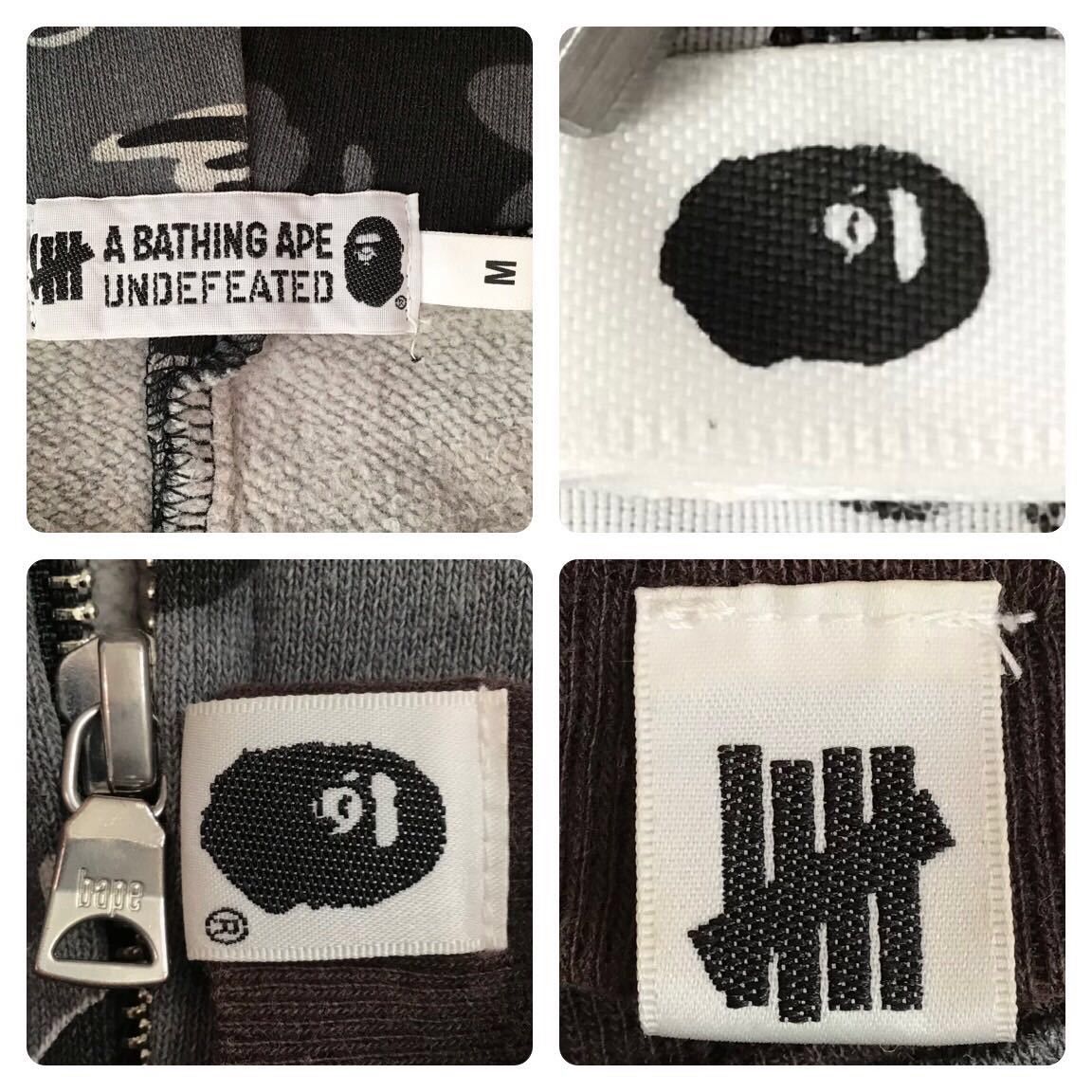 Bape × Undefeated BAPE × Undefeated Tiger Shark full zip hoodie a bathing ape Size US M / EU 48-50 / 2 - 7 Thumbnail