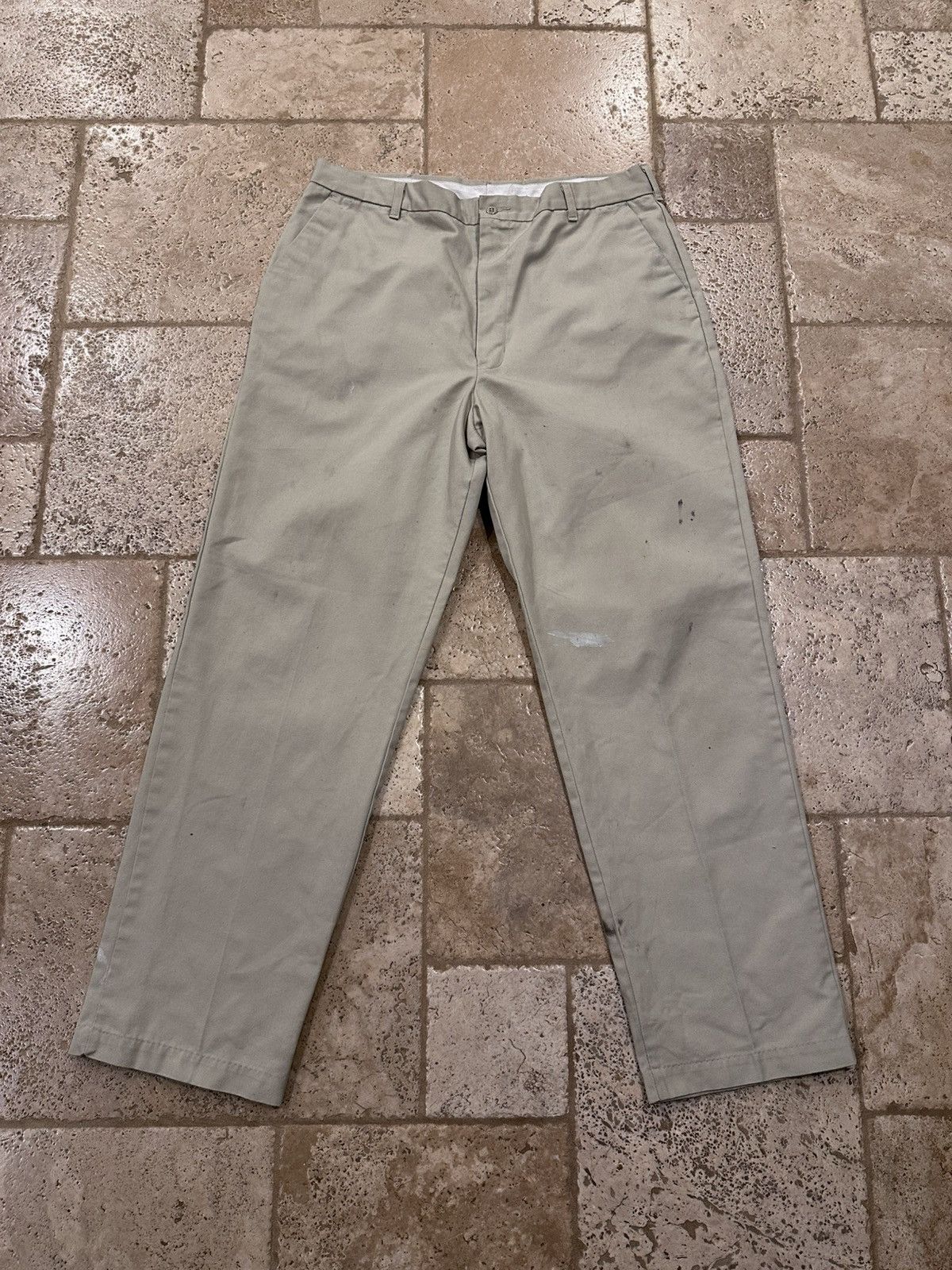 Vintage Vintage Wearguard Khaki Tan Panters Dress Pants Size US 38 / EU 54 - 8 Thumbnail