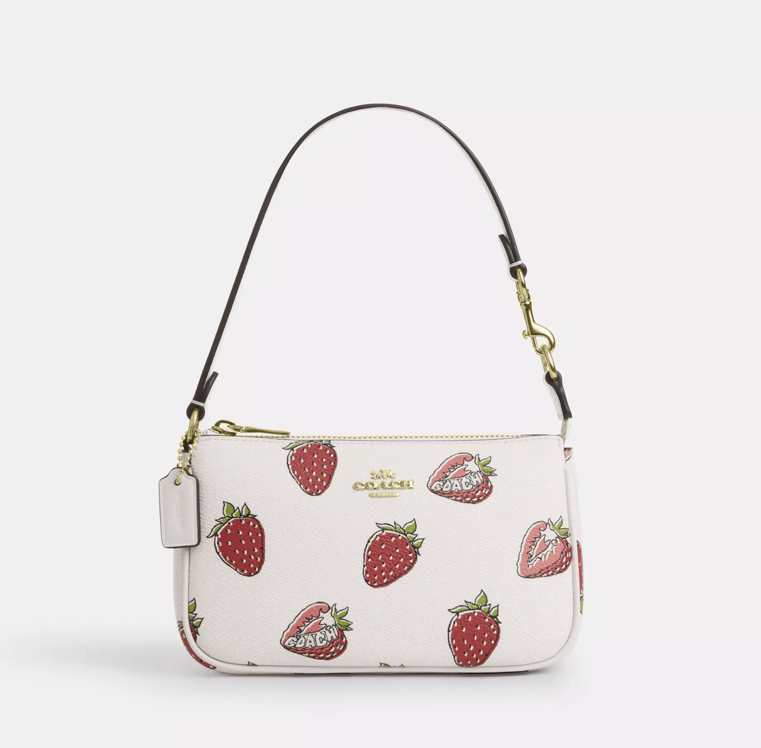 Coach NWT Coach Nolita 19 With Strawberry Print CAL25 Size ONE SIZE - 10 Thumbnail