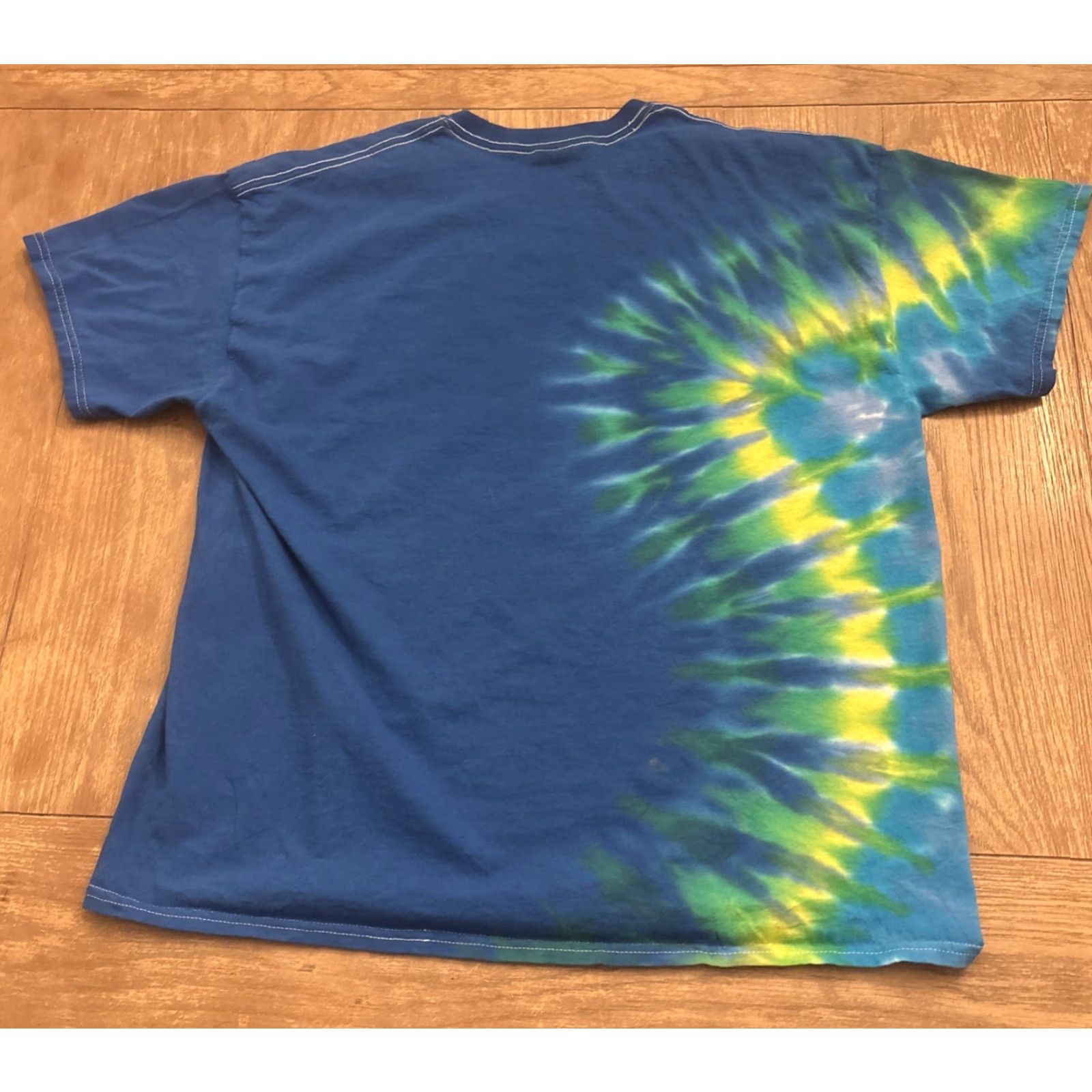 Gildan Knoebels Amusement Park Impulse Roller Coaster Tie Dye T Shirt Size XL Size US XL / EU 56 / 4 - 4 Thumbnail