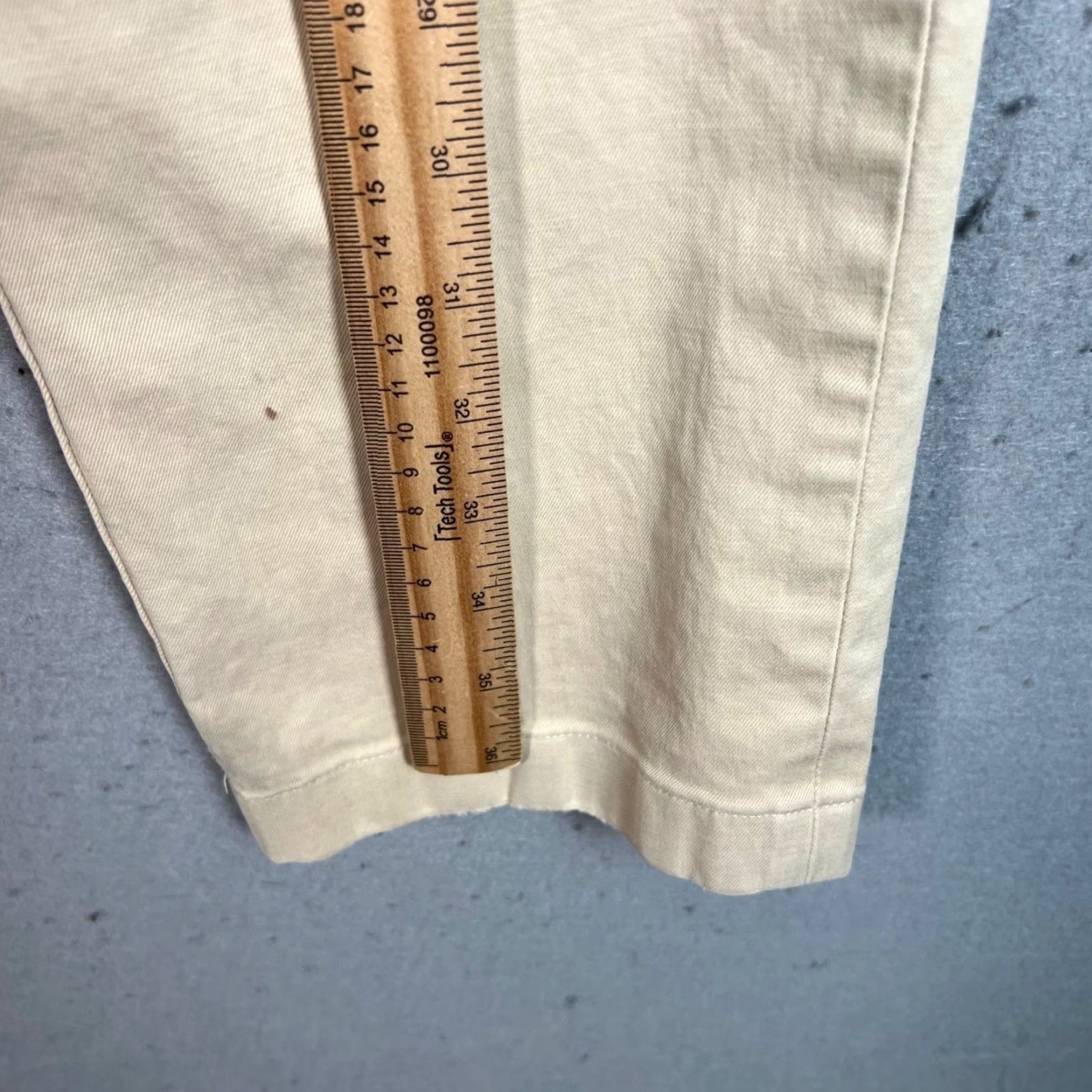Vintage Tomorrowland Mens Slim-Fit Beig e Cotton Blend Chino Pants Size 46 Casual Shirt? Size US 30 / EU 46 - 7 Thumbnail