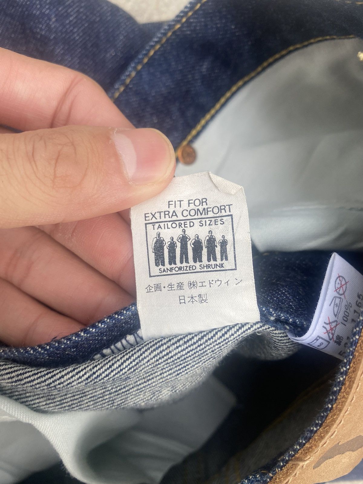 Japanese Brand × Lee × Vintage Flare Jeans Lee Sanforized Shrunk Bootcut Size US 29 - 25 Thumbnail