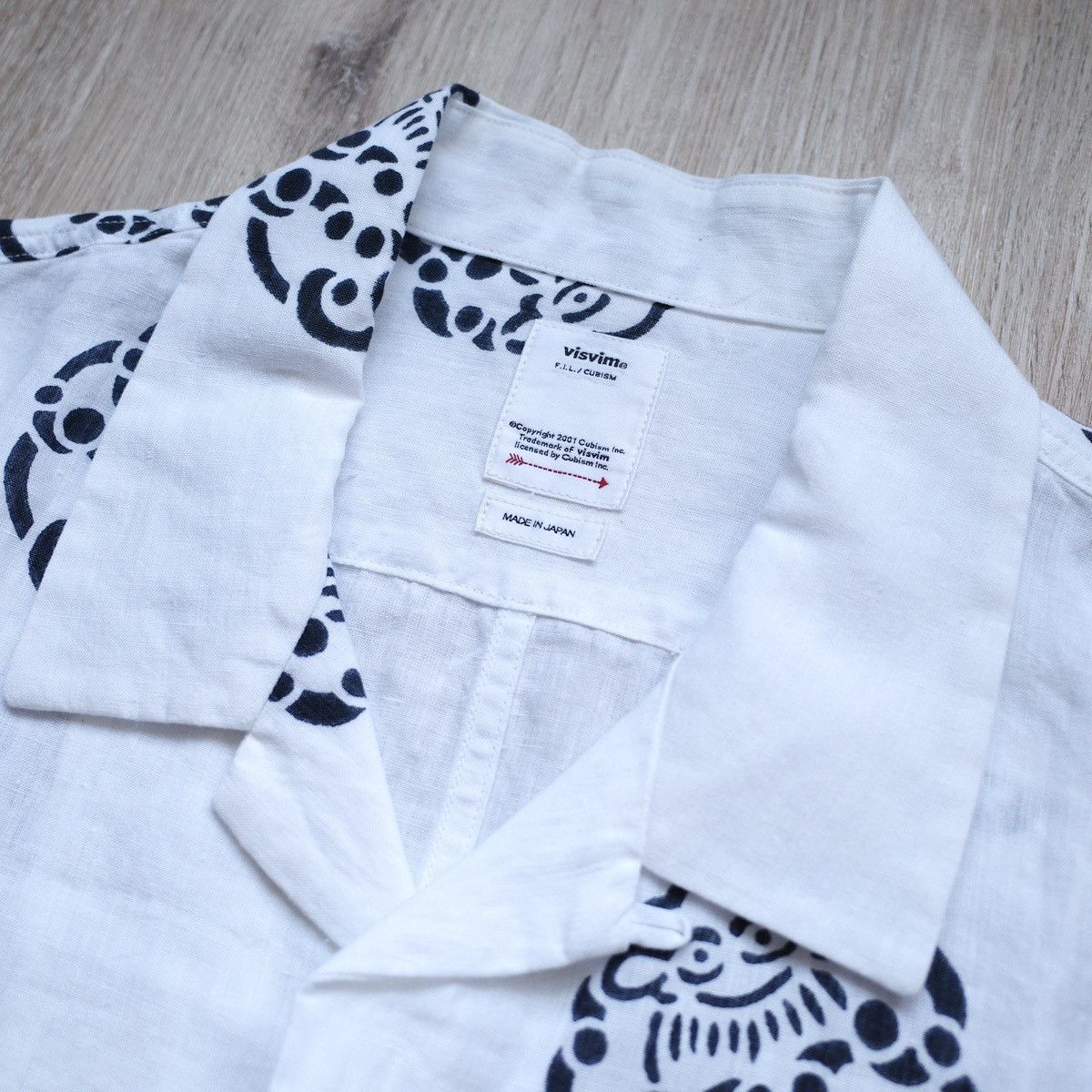 Visvim FREE EDGE SHIRT S/S LITTLE CLOUD Size US L / EU 52-54 / 3 - 2 Thumbnail