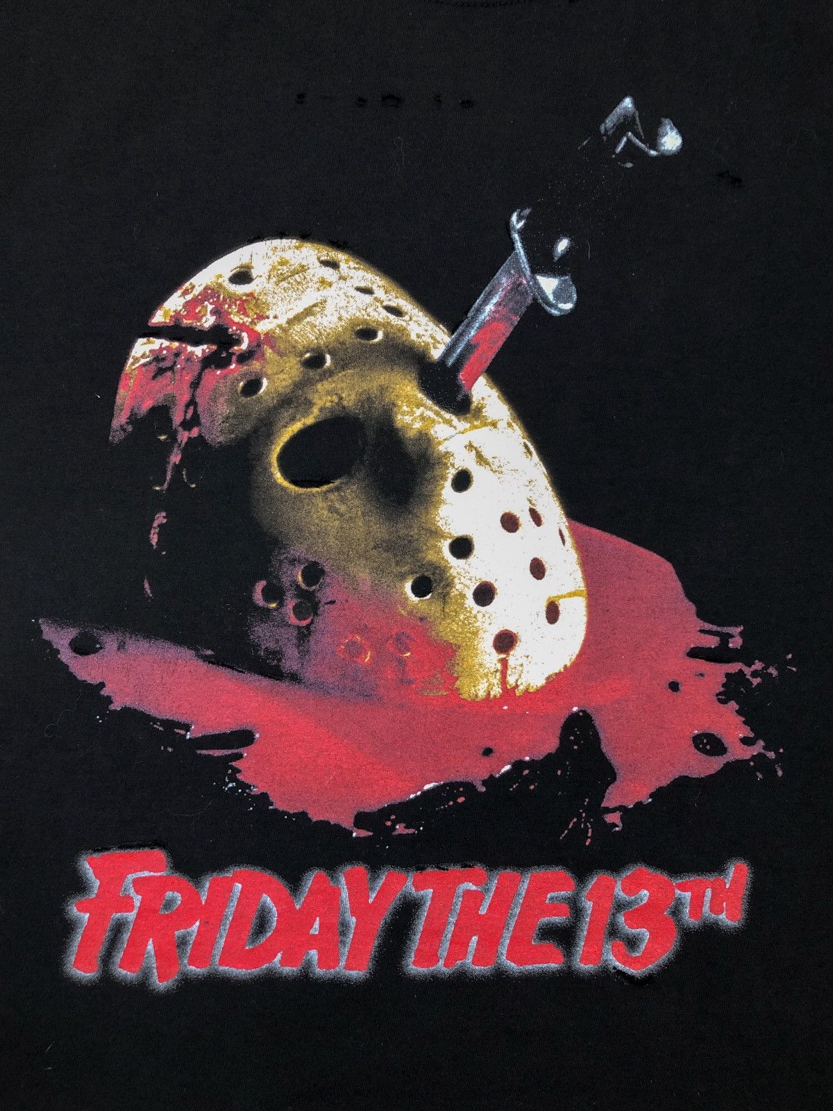 Vintage 2002 Friday The 13th Made In Hell T-Shirt Size US M / EU 48-50 / 2 - 3 Thumbnail