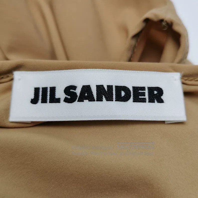 Jil Sander Jil Sander Khaki Sleeveless Dress Size M / US 6-8 / IT 42-44 - 4 Thumbnail