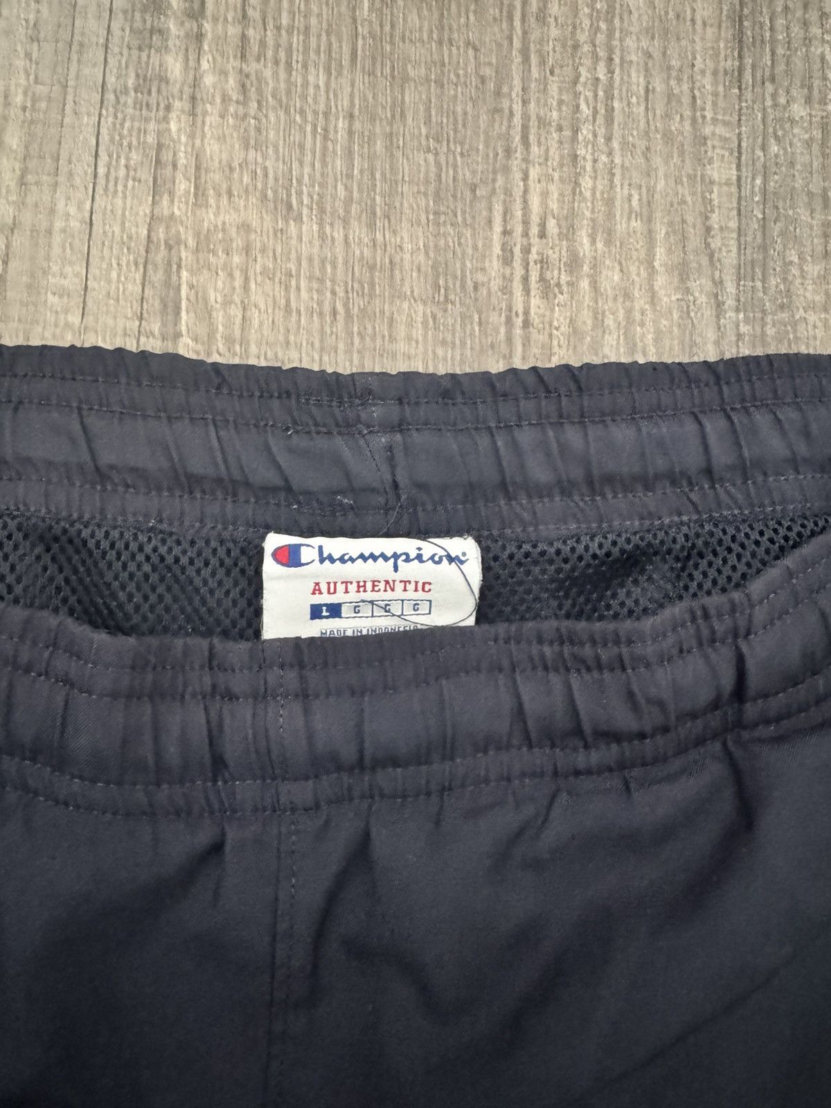 Champion CHAMPION • VNTG "Navy/White" Joggers (L) Size US 34 / EU 50 - 3 Thumbnail