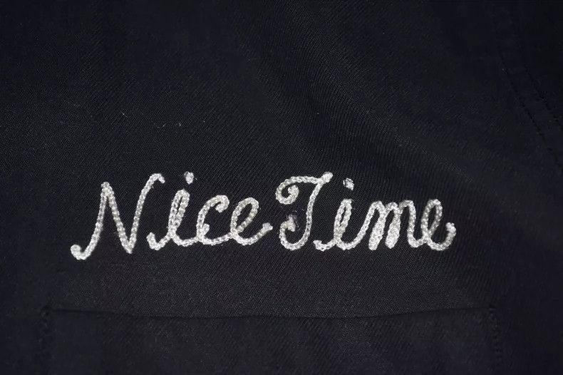 Wacko Maria Wacko maria Embroidered Tiger Roar Hawaiian Long Sleeve Sh Size US M / EU 48-50 / 2 - 6 Thumbnail
