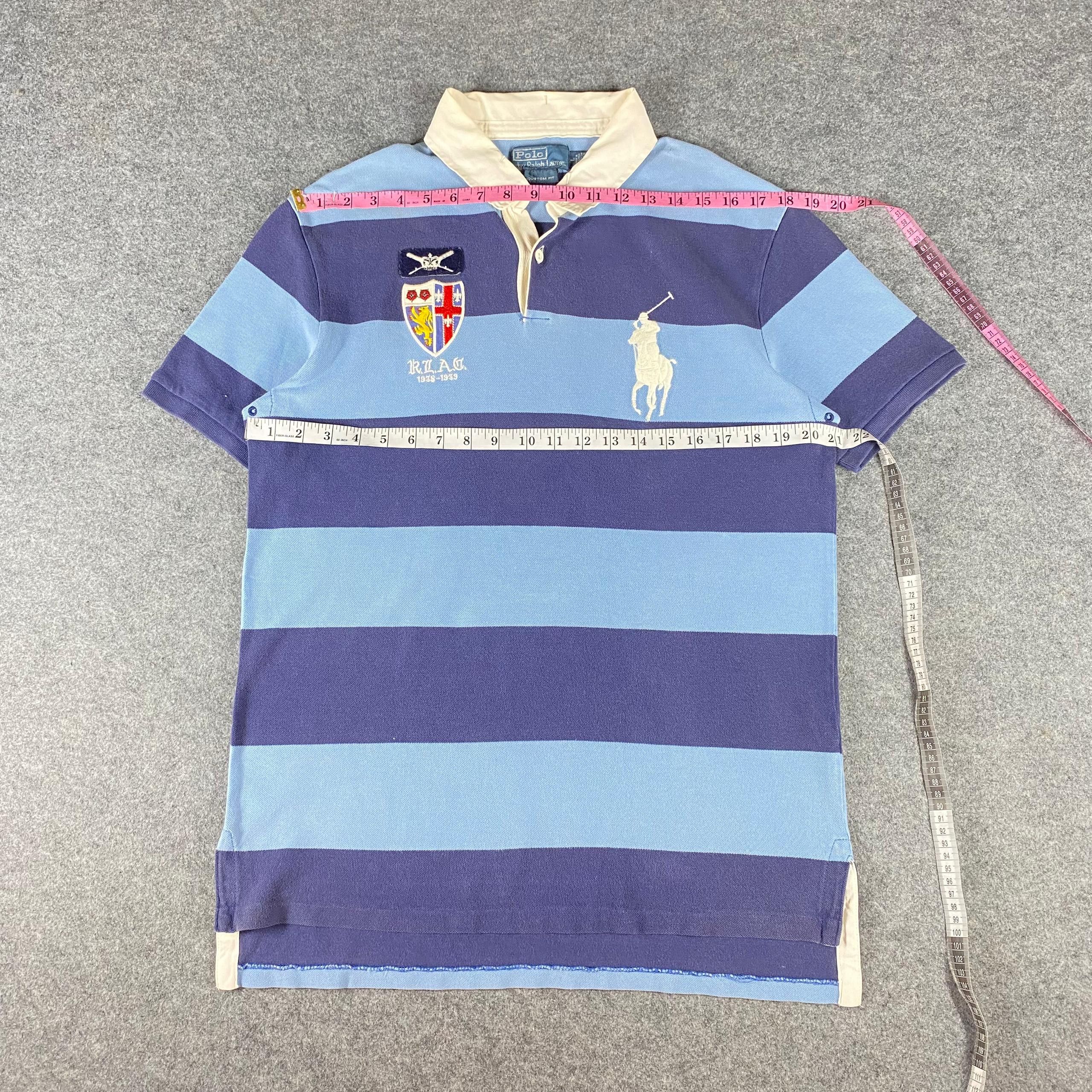 Polo Ralph Lauren Vintage 90s Polo Ralph Lauren Stripe Shirt Size US L / EU 52-54 / 3 - 5 Thumbnail