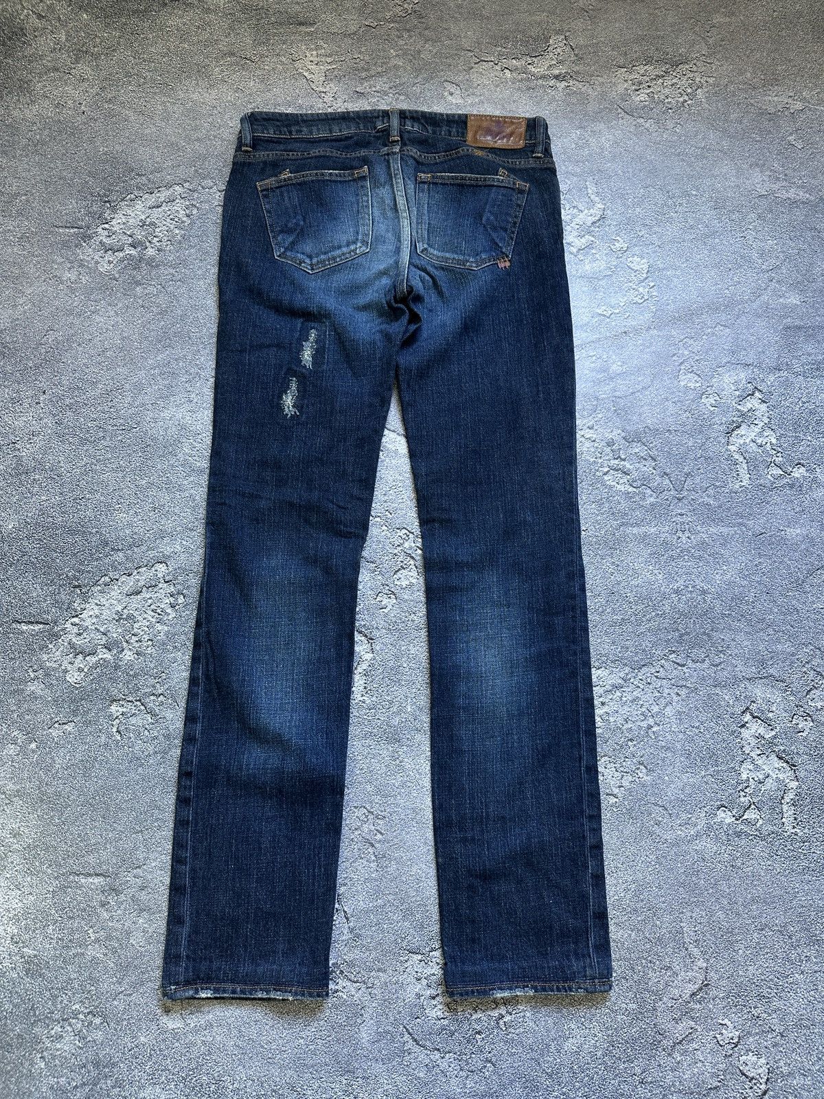 Prps Prps Women’s Purple Selvedge Japan Distressed Jeans Size 28 Size 28" / US 6 / IT 42 - 2 Thumbnail