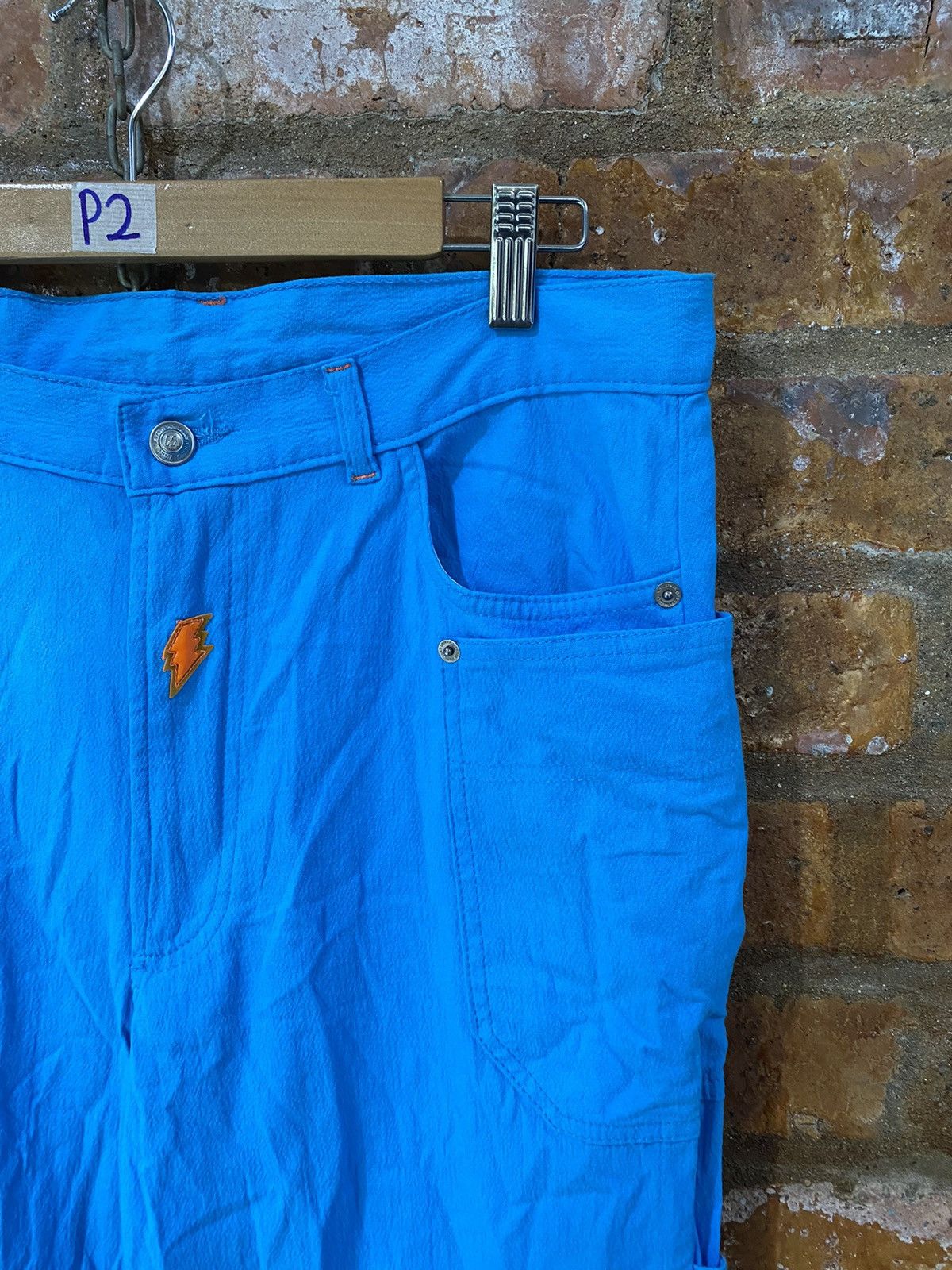 W&LT × Walter Van Beirendonck 1990s W&LT Hem Pocket carpenter light cargo pop pant Size US 33 - 7 Thumbnail
