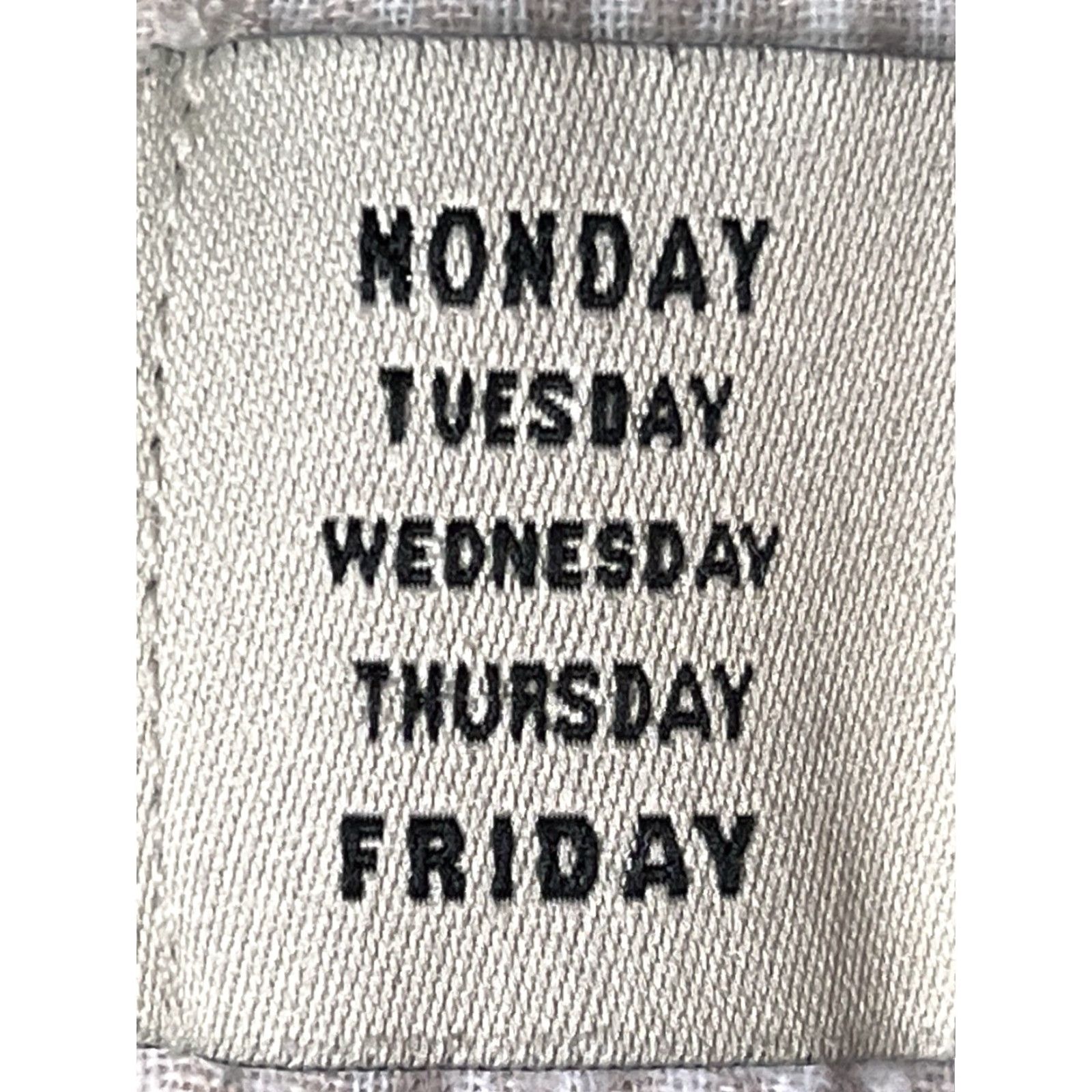 Vintage Monday Tuesday Wednesday Thursday Friday Saturday Sunday Women's Hoodie Green M Size Pullover Regular Cotton Activewear Womens Hoodie Green M Size M / US 6-8 / IT 42-44 - 5 Thumbnail
