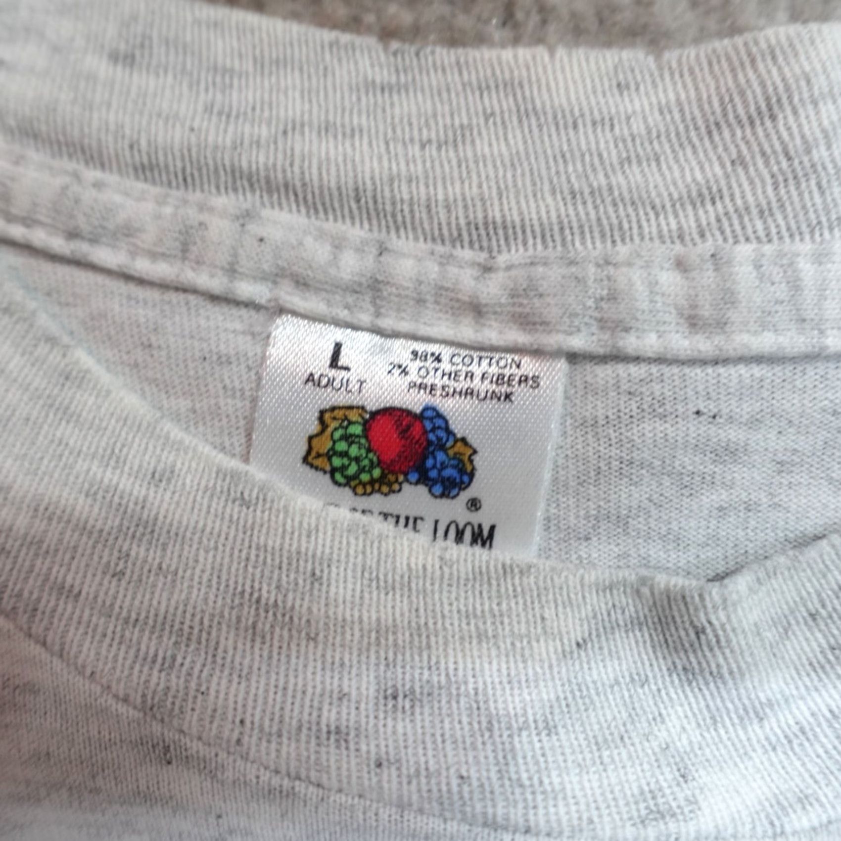 Vintage VINTAGE American Vintage Shirt M Gray Double-Sided USA Made Short Sleeve Crew Neck Mens Size US M / EU 48-50 / 2 - 3 Thumbnail