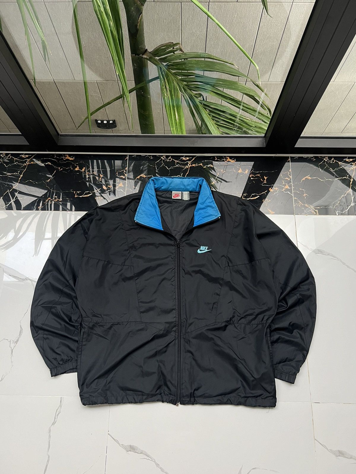 80’s NIKE SWOOSH LOGO Y2K TRACK JACKET RARE