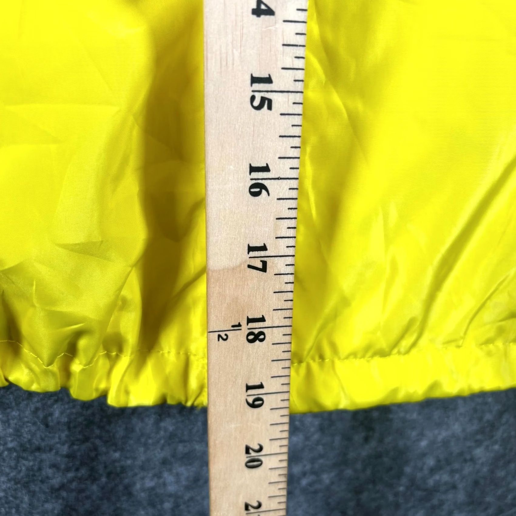 New Look New Look Windbreaker Jacket Women's L Yellow Polyester Hooded Full-Zip Casual Size L / US 10 / IT 46 - 3 Thumbnail