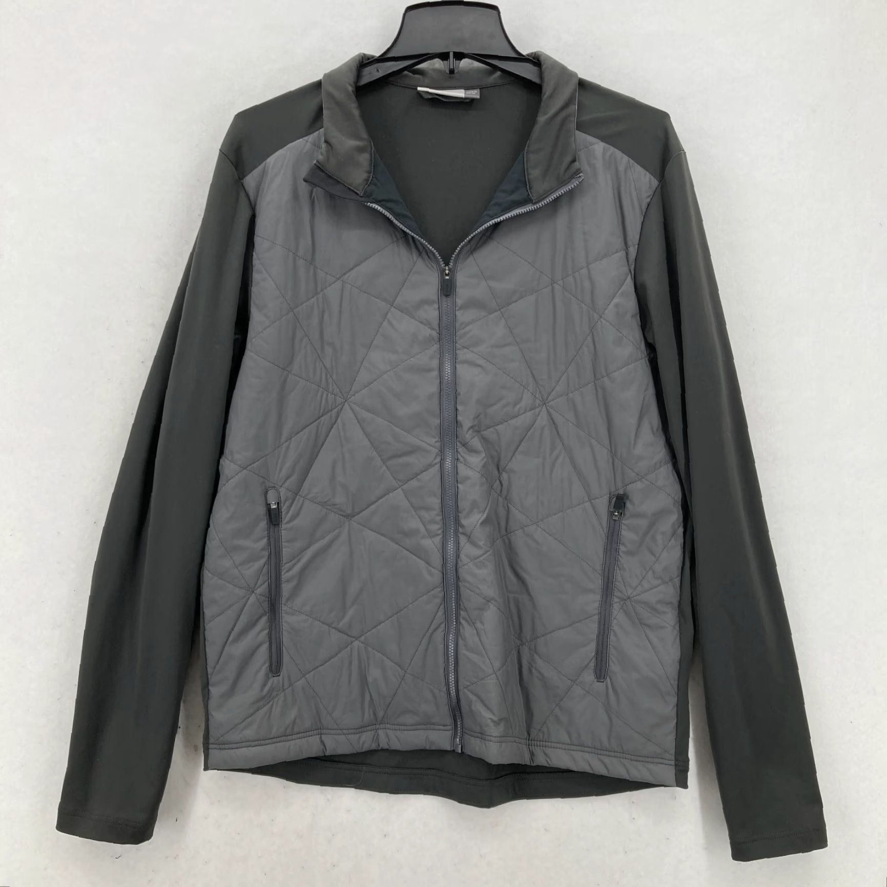 KJUS KJUS Jacket Mens Medium 50 Gray Retention Quilted Golf Performance Full Zip Mens Jacket Size US M / EU 48-50 / 2 - 2 Thumbnail