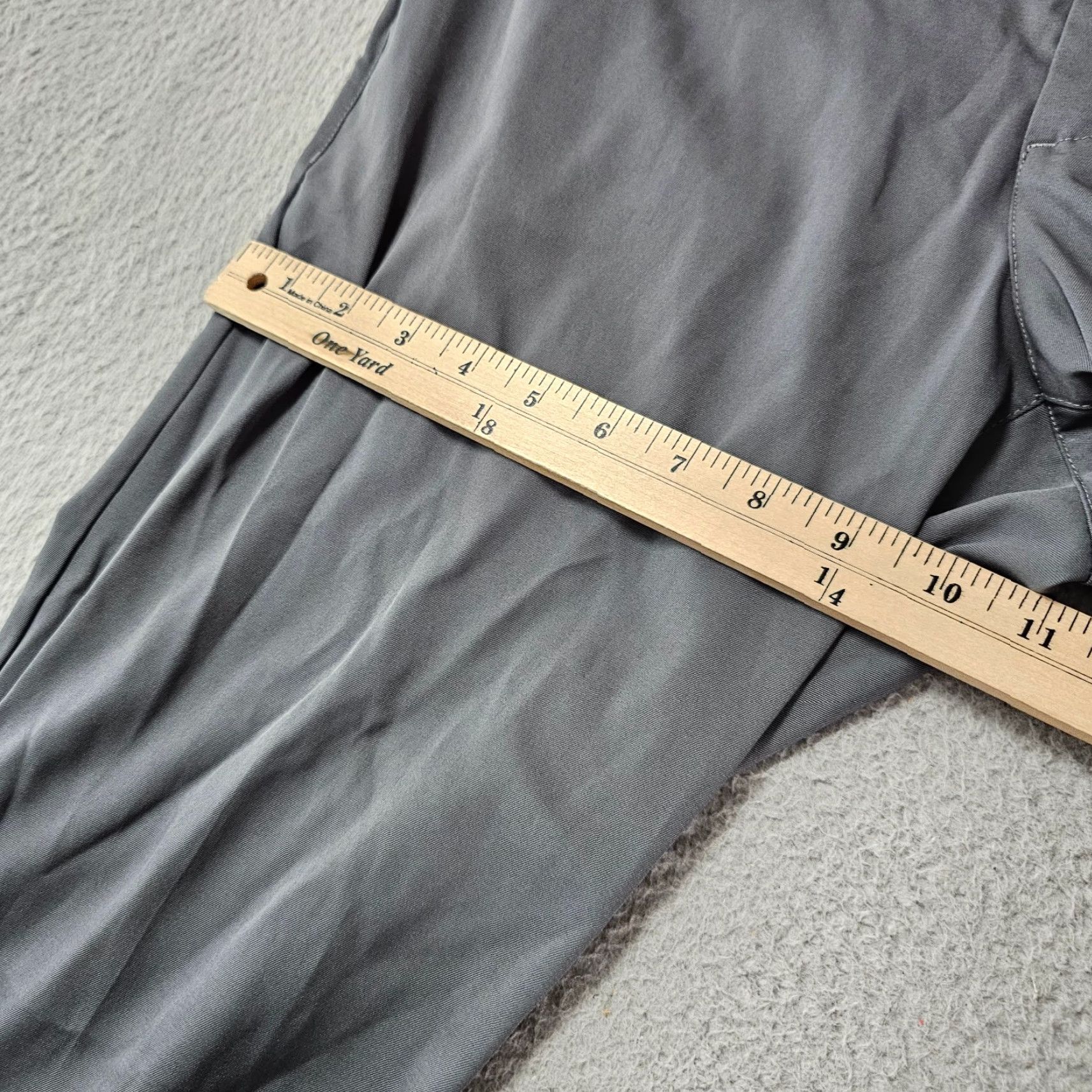 Nike Nike Golf Pants Flat Front 32x32 Regular Mens Khaki Gray 833194 Chino Classic Size US 32 / EU 48 - 5 Thumbnail