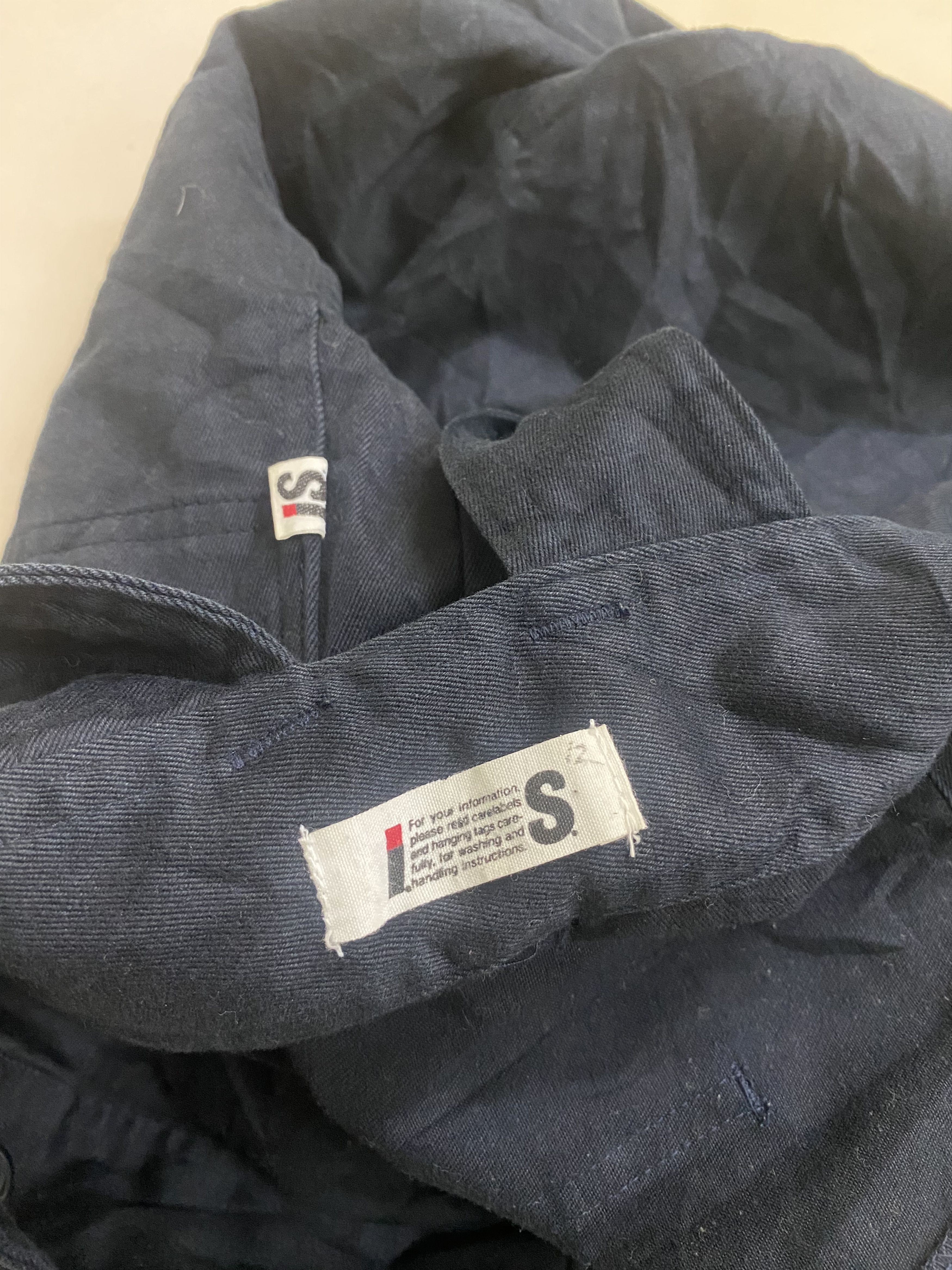 Issey Miyake 90s Issey Miyake Overall Skirt Denim Size US 34 / EU 50 - 9 Thumbnail