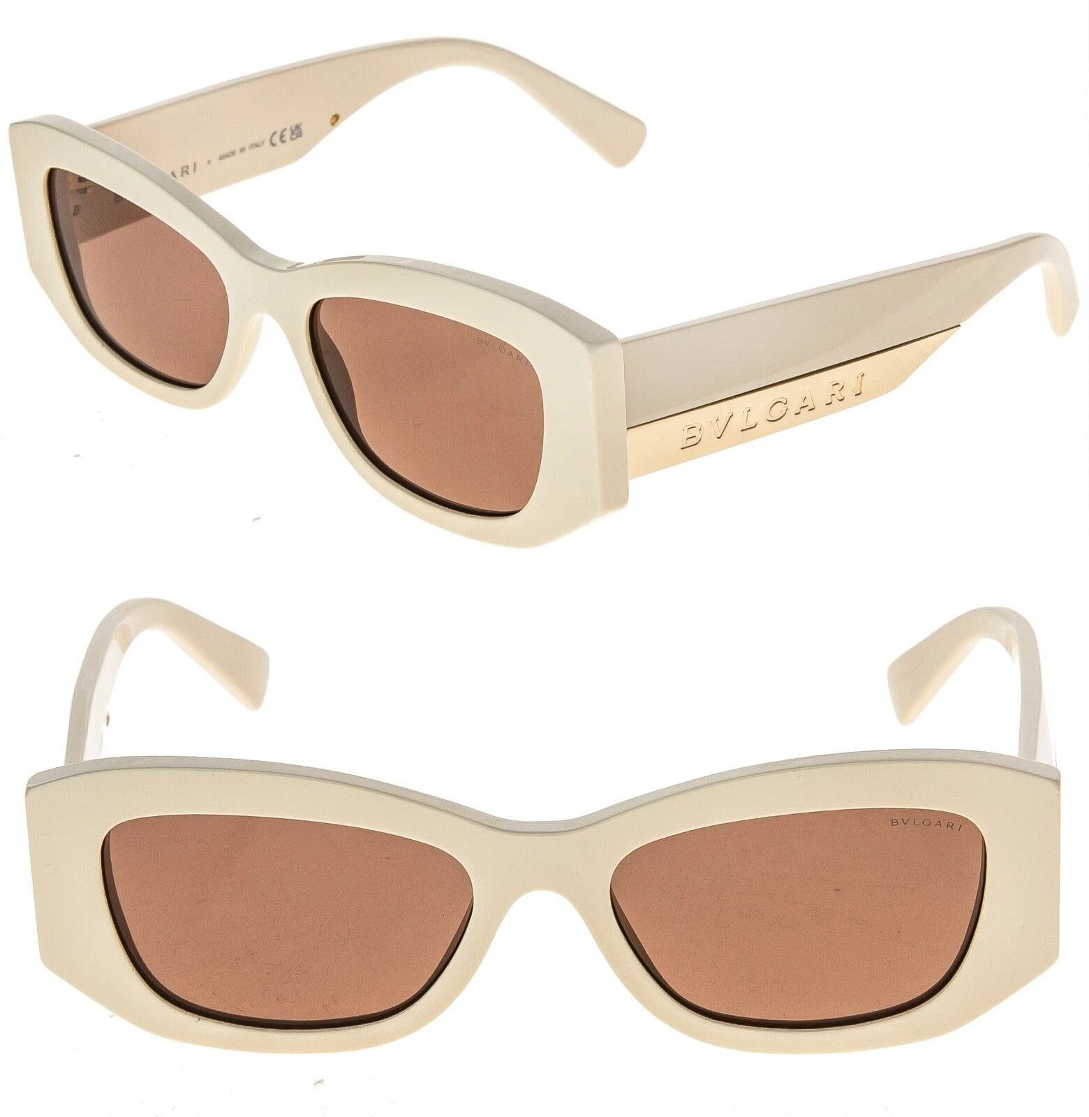 Bvlgari BVLGARI 40037 ROMA BV40037I Logo Angular Sunglasses 25E Size ONE SIZE - 1 Thumbnail
