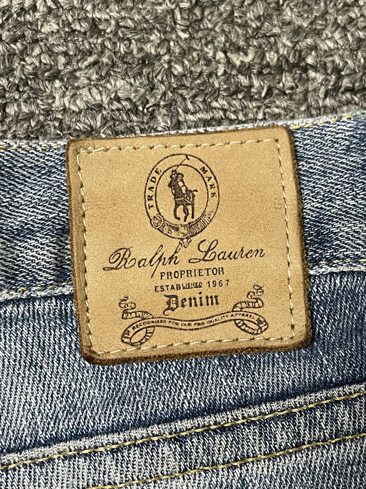 Polo Ralph Lauren × Ralph Lauren × Vintage Ralph Lauren Sport Skinny Denim Jeans (92) Size US 31 - 15 Thumbnail