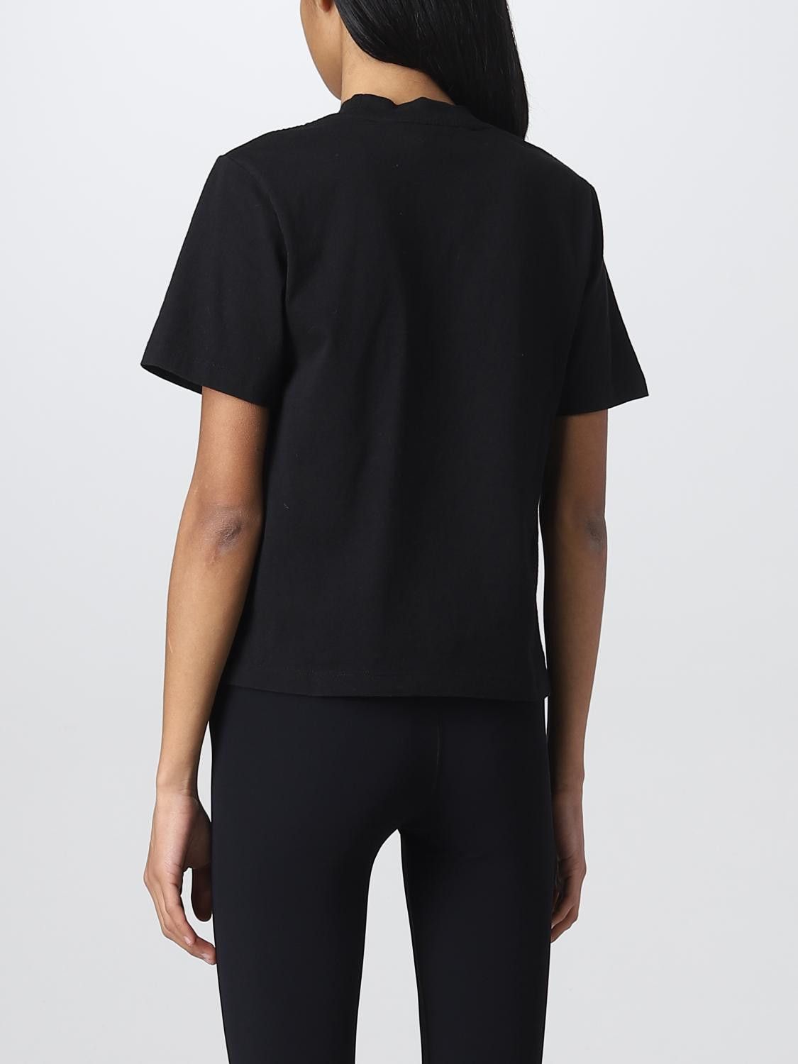 Palm Angels o1y1225 Logo Crewneck T-Shirt in Black Size XL / US 12-14 / IT 48-50 - 3 Thumbnail