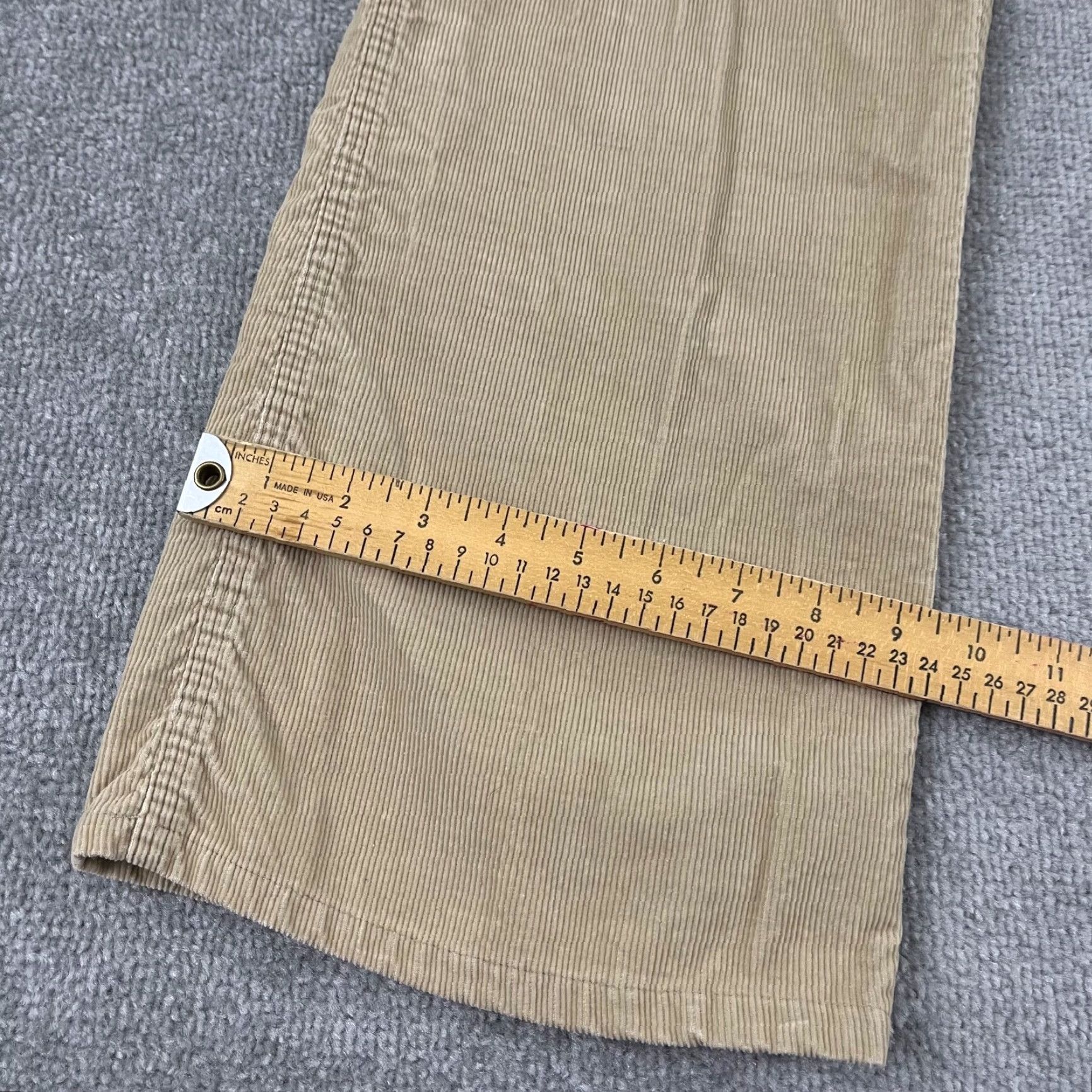 Levi's VINTAGE LEVIS Pants Mens 32x32 Brown Corduroy SF 207 Boot Buckle Back 80s Size US 32 / EU 48 - 6 Thumbnail