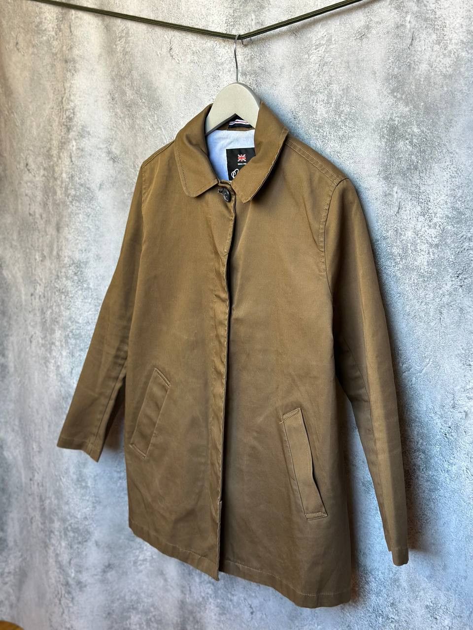 Gloverall Gloverall SS17 Car Coat Jacket Showerproof Khaki Brown Size US M / EU 48-50 / 2 - 2 Thumbnail