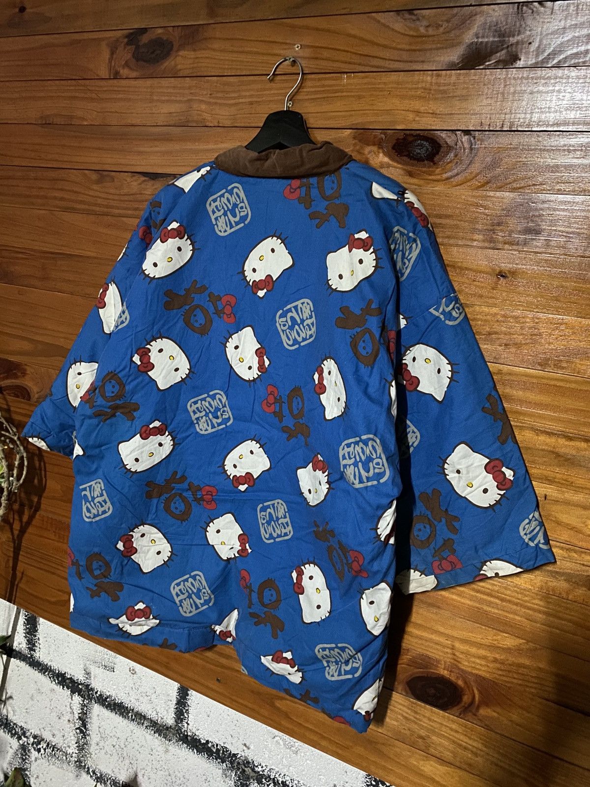 Vintage Vintage Sanrio Hello Kitty Padded Kimono Jacket Exclusive Size US M / EU 48-50 / 2 - 10 Thumbnail