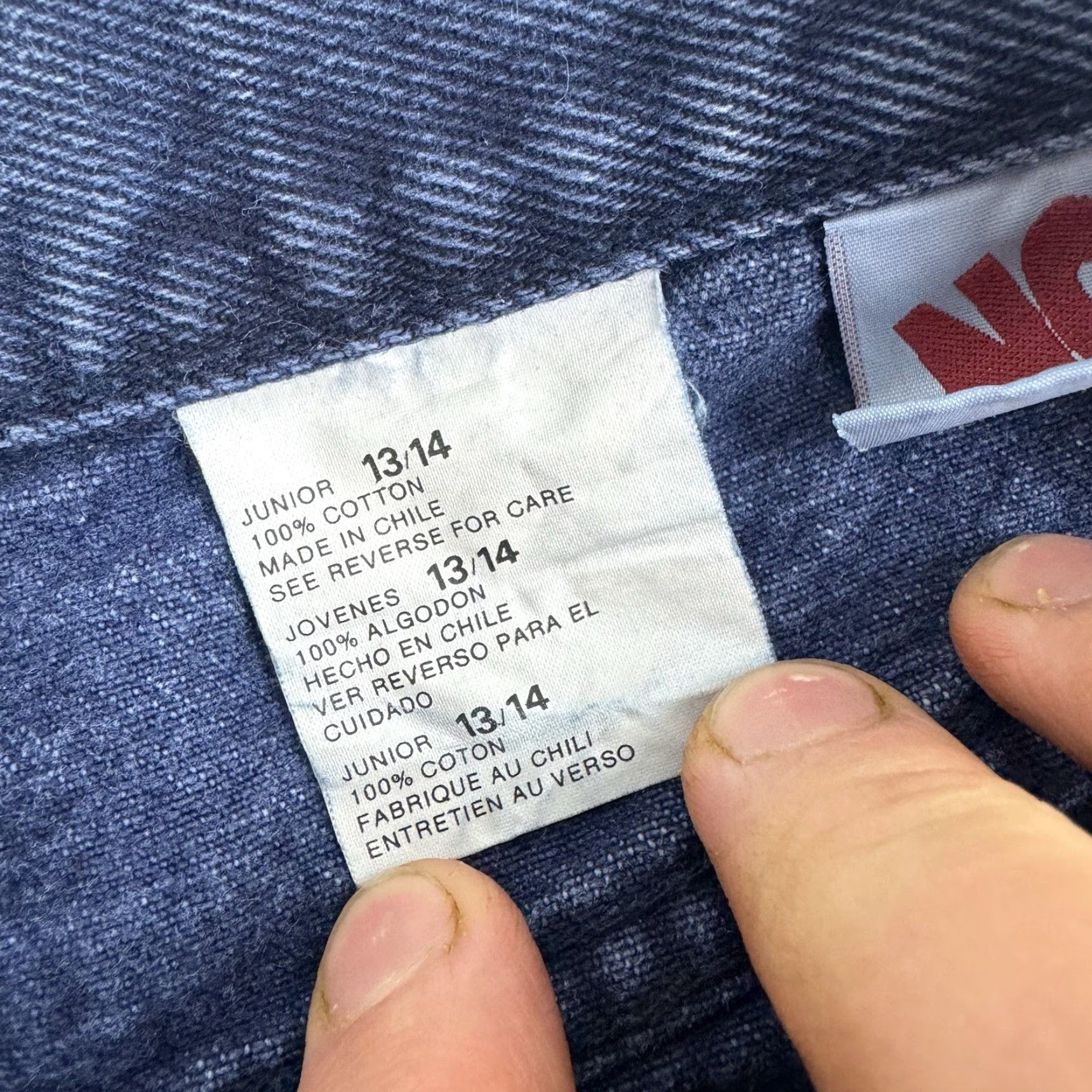 Vintage VINTAGE No Boundaries Jeans Womens 13/14 Blue Mom Jeans High Waist Button Fly 90s 2000s Womens Size 34" / US 12 / IT 48 - 5 Thumbnail