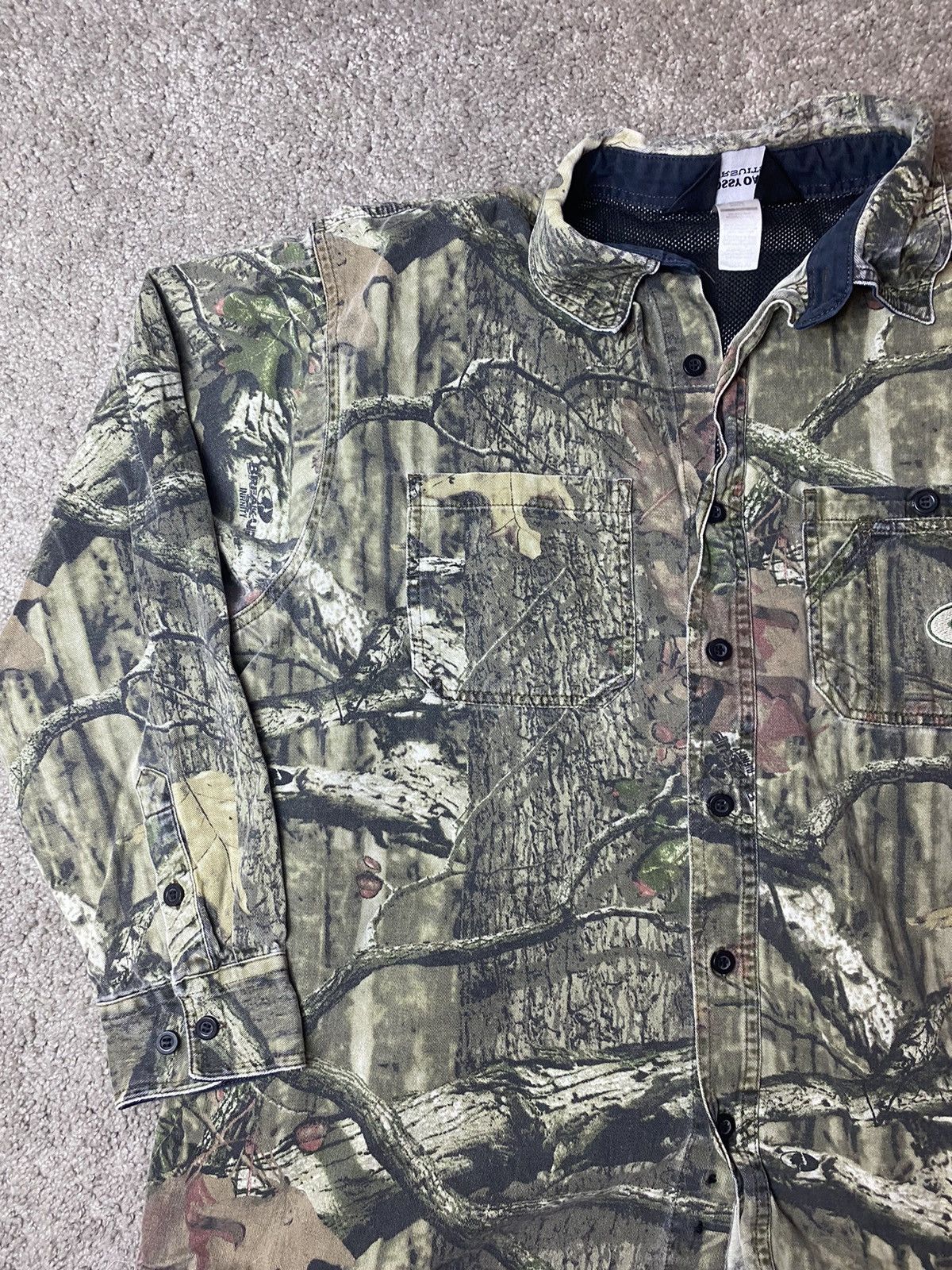 Vintage Vintage Real Tree Camo Shirt Size US XL / EU 56 / 4 - 2 Thumbnail