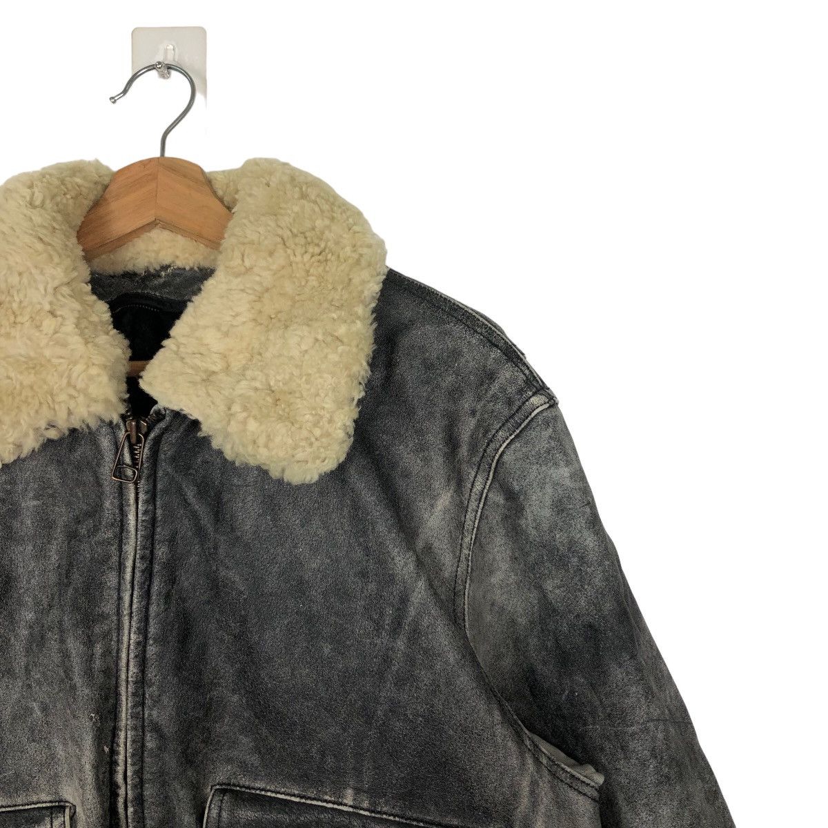 Buzz Rickson's VINTAGE SOFT GENUINE BOMBER JACKET BUZZ RICKSONS DESIGN Size US L / EU 52-54 / 3 - 5 Thumbnail