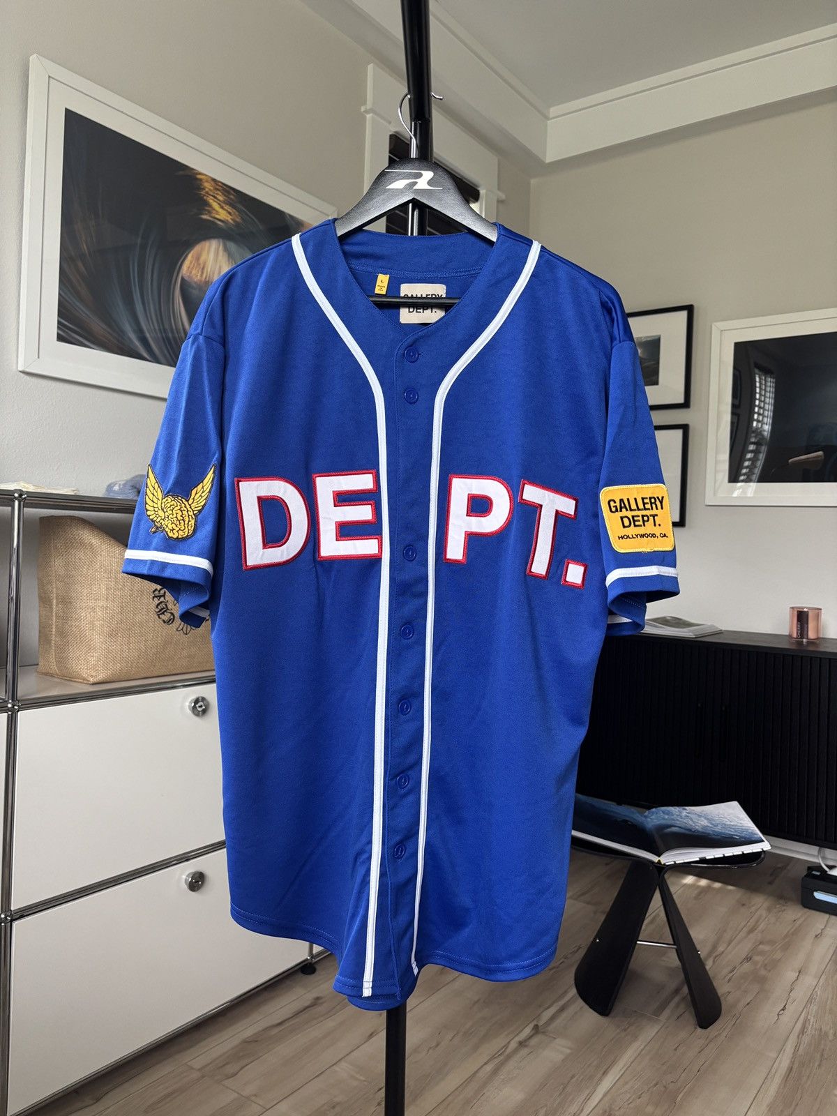 GALLERY DEPT BASEBALL LOGO JERSEY
