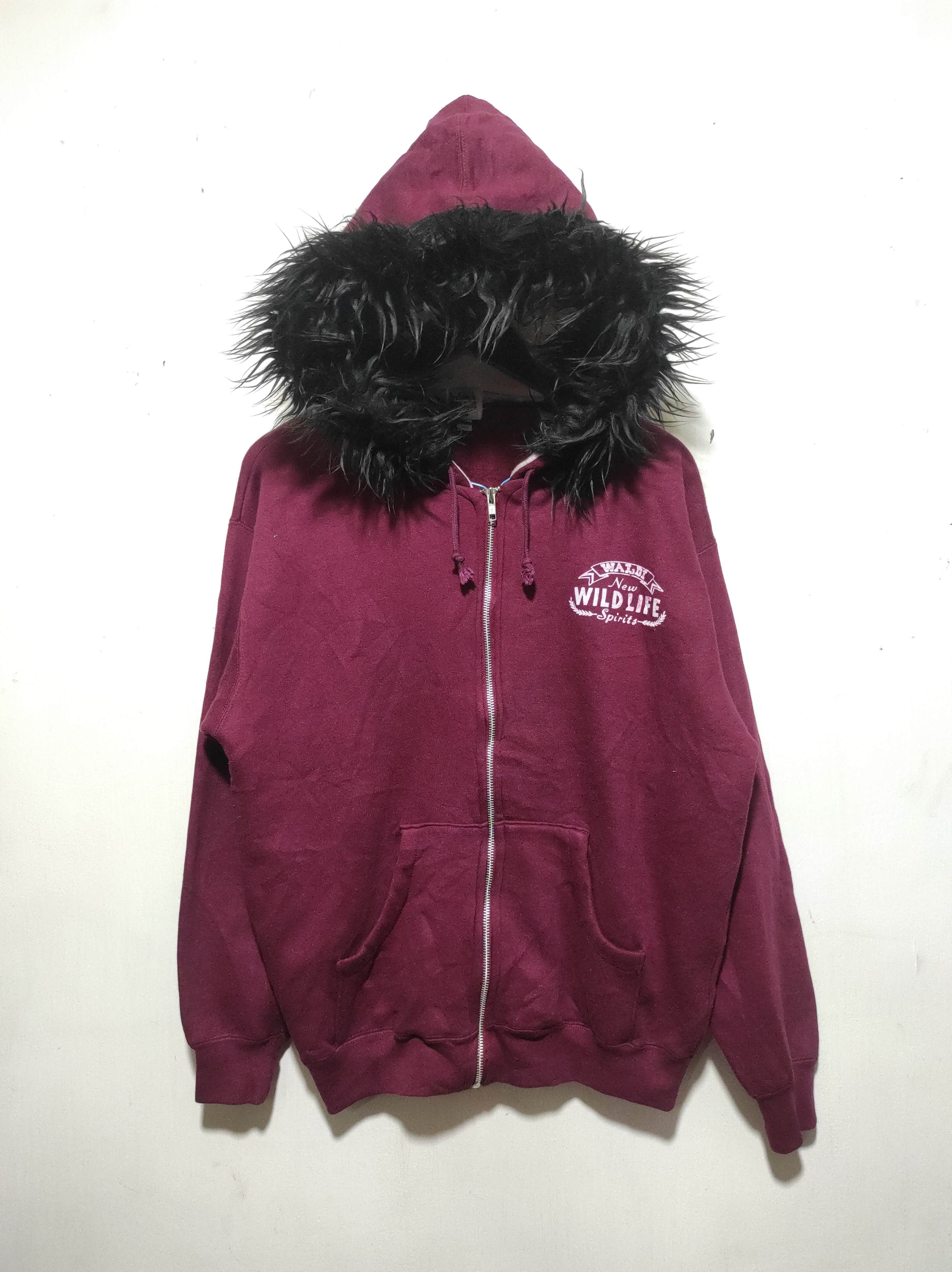 Hysteric Glamour Waldi New Wild Life Zipper Fur Hoodie LGB IfSixWasNine style Size US M / EU 48-50 / 2 - 2 Thumbnail