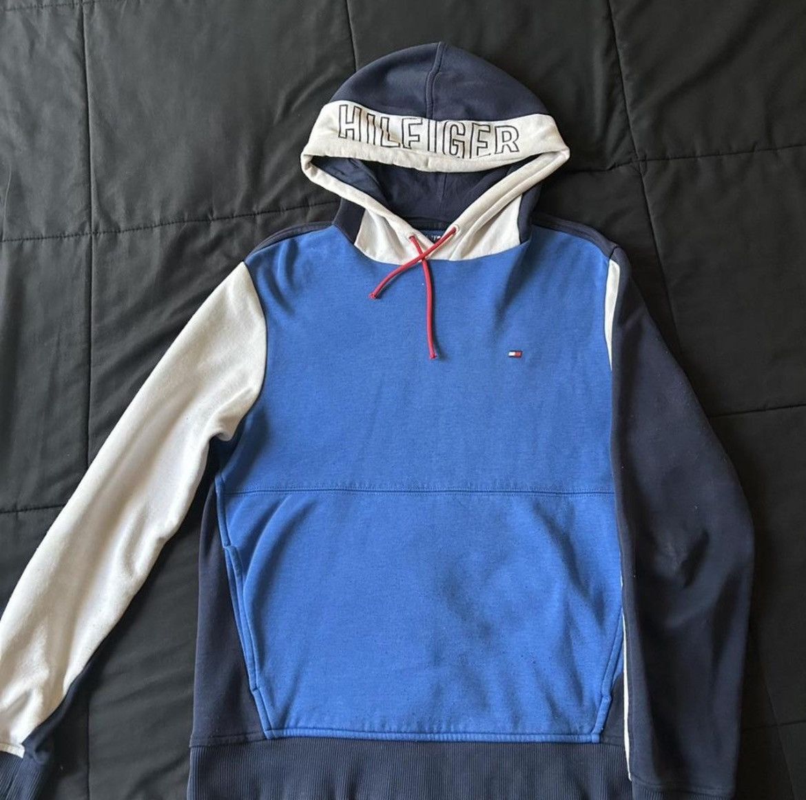 Tommy Hilfiger Tommy Hilfiger Sport Colorblock Hoodie - Blue/Navy/White Size US S / EU 44-46 / 1 - 1 Thumbnail
