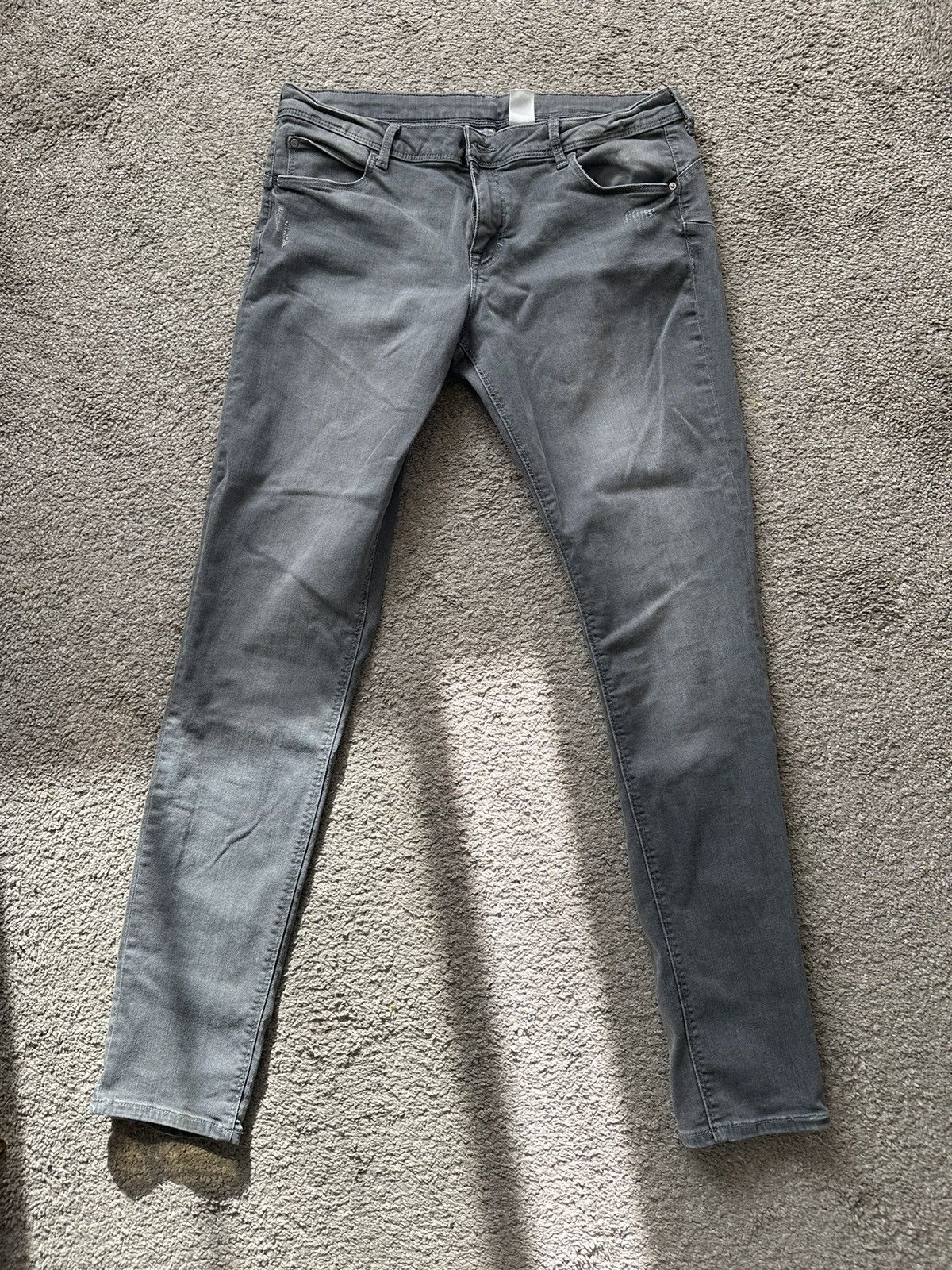 H&M Grey Jeans/jeggins H&M Size 32" / US 10 / IT 46 - 1 Thumbnail