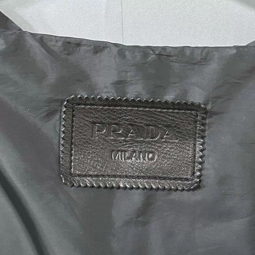 Prada PRADA Black Label Leather Jacket 38 99New Size XS / US 0-2 / IT 36-38 - 4 Thumbnail