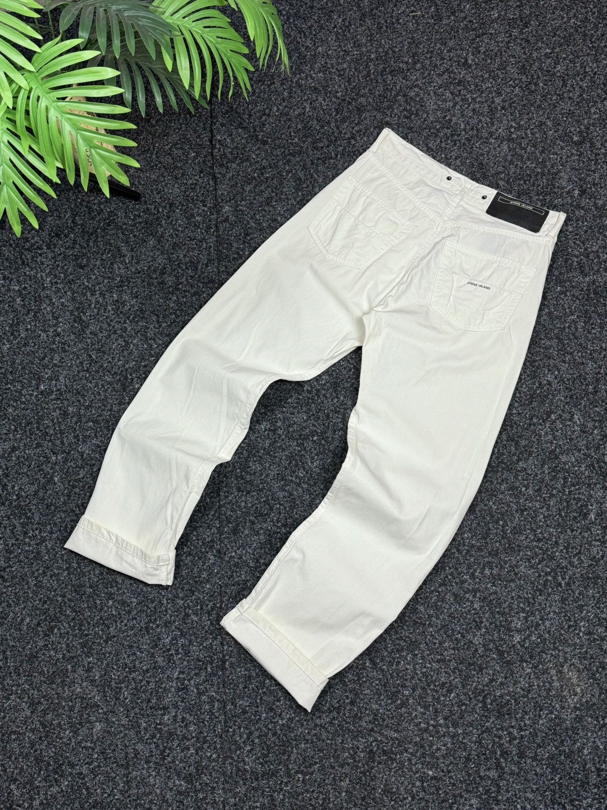 Stone Island × Vintage VINTAGE STONE ISLAND RARE PANTS SIZE 30 Size US 30 / EU 46 - 4 Thumbnail
